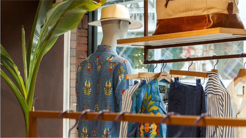 Soloio en Andino: color y lino en el norte de Bogotá