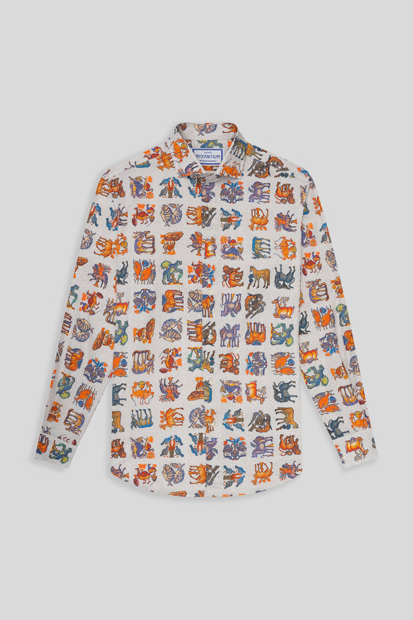 byzantium cotton shirt medium
