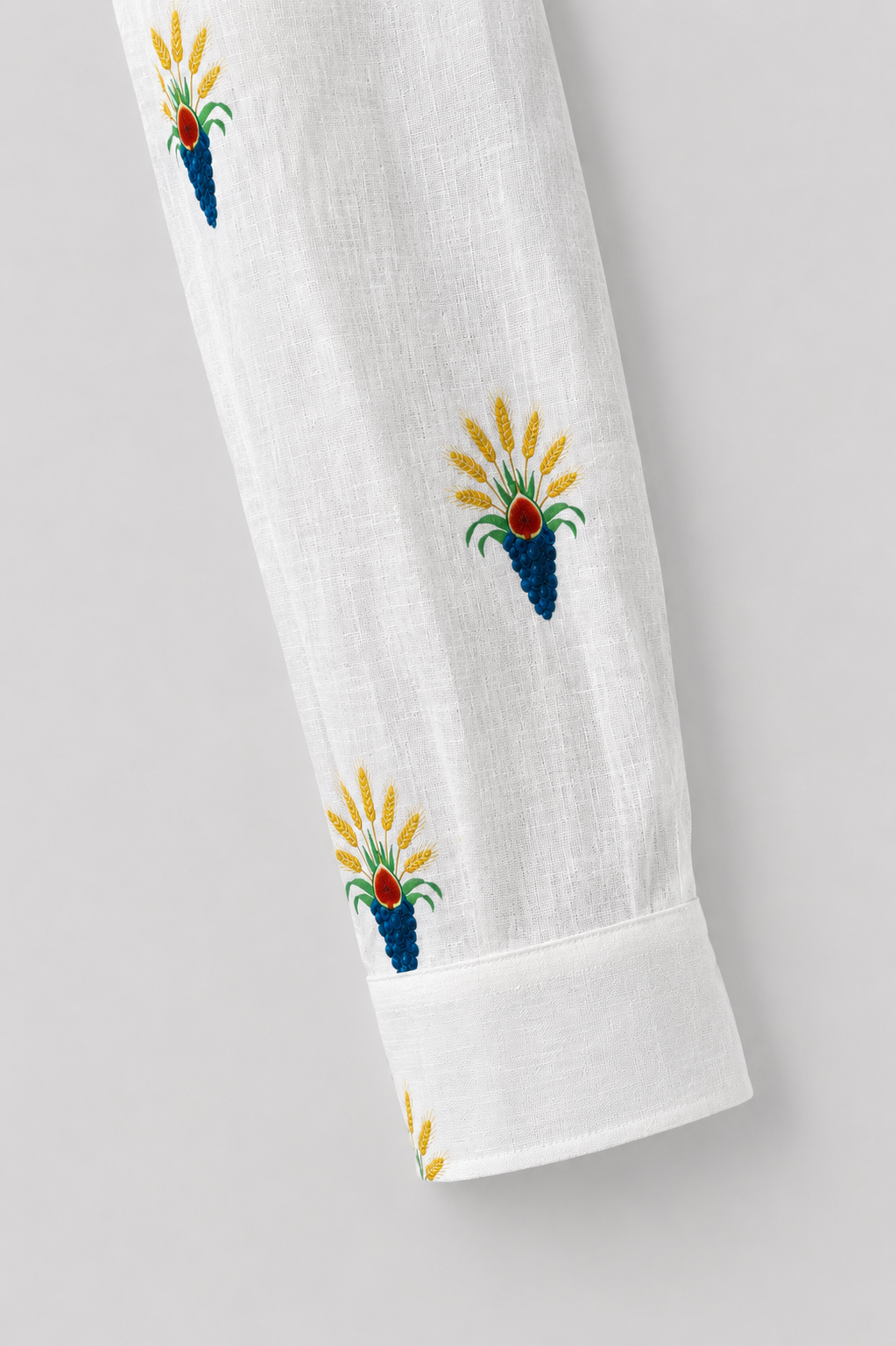Ortuso linen shirt white