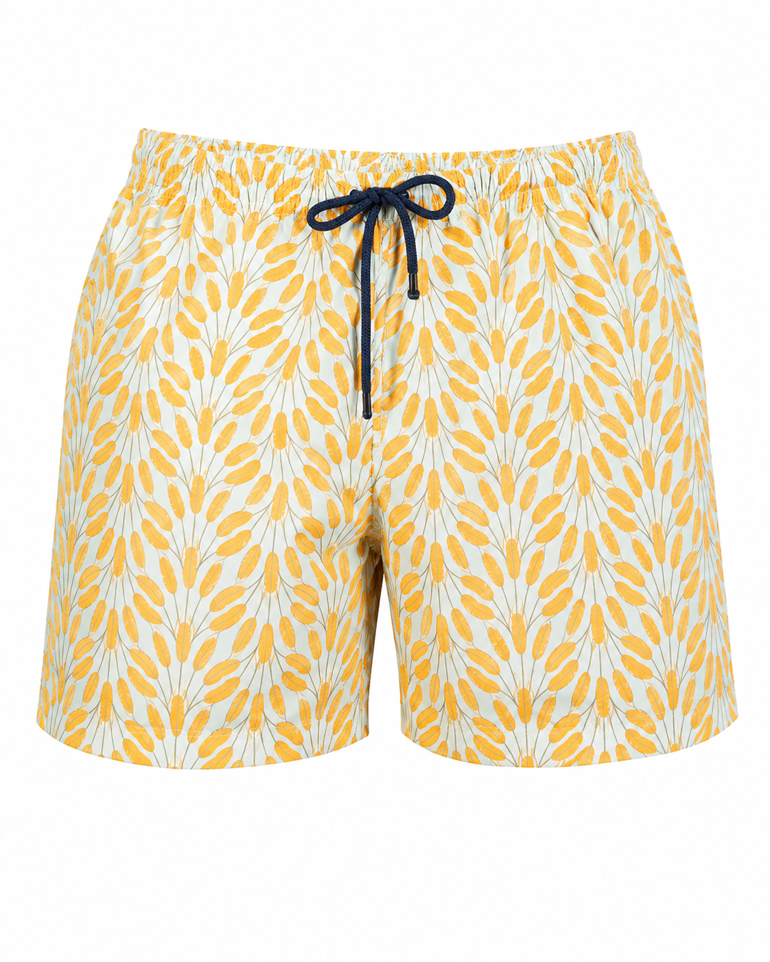 Yellow Spica polyester swim trunks yellow