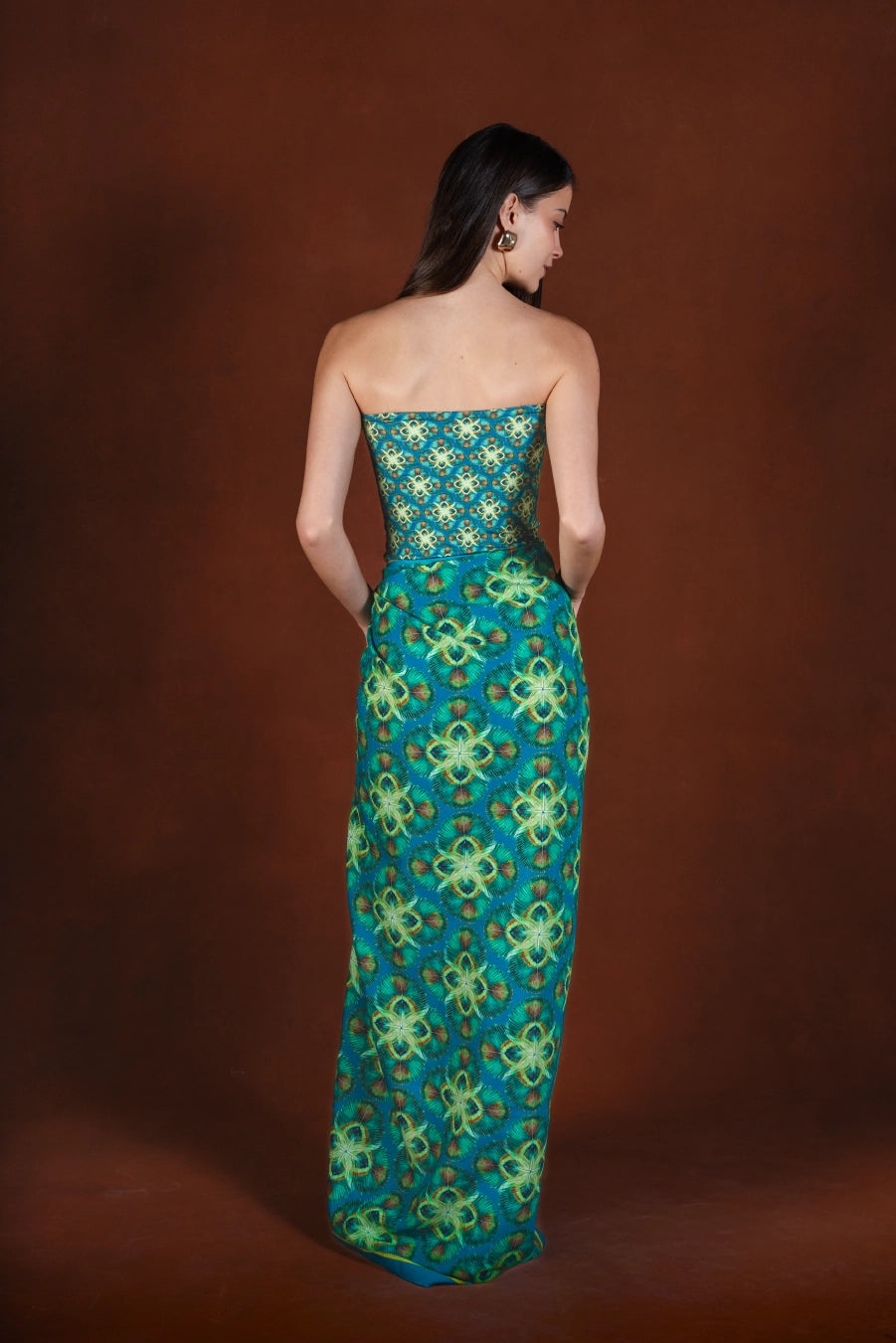 Women's Concordia long cotton sarong