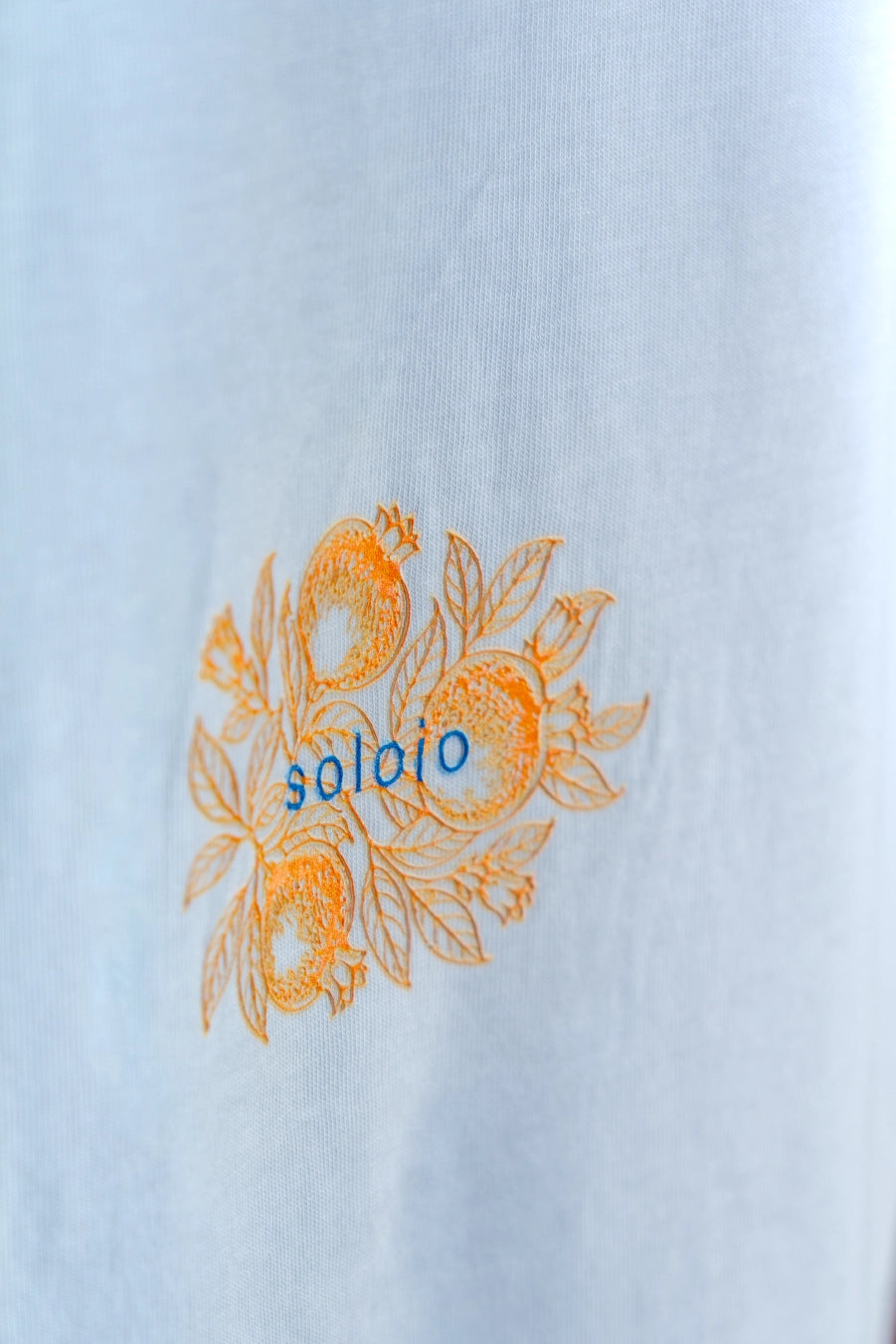 Pluma cotton t-shirt white