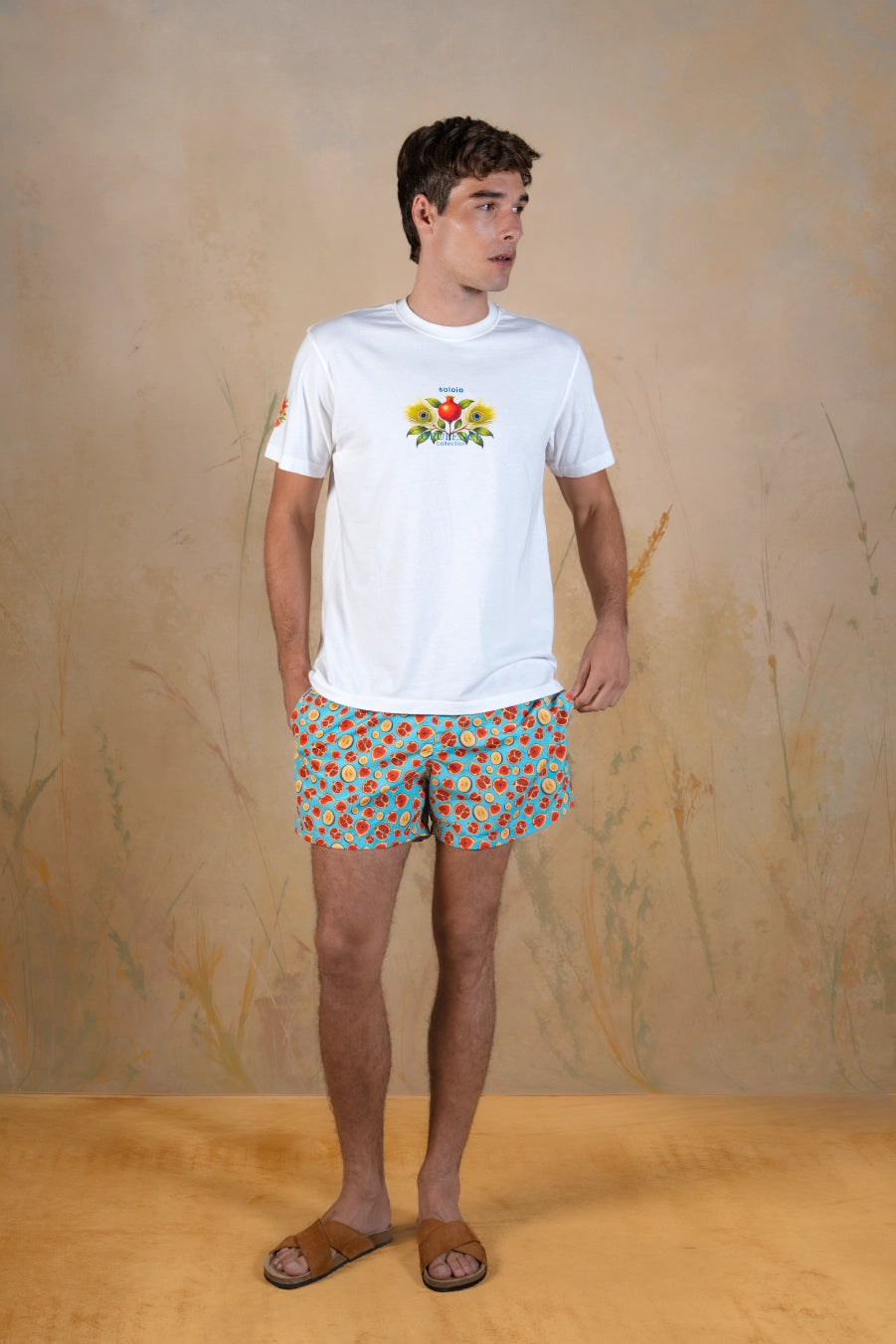 Origo cotton t-shirt white - Frente