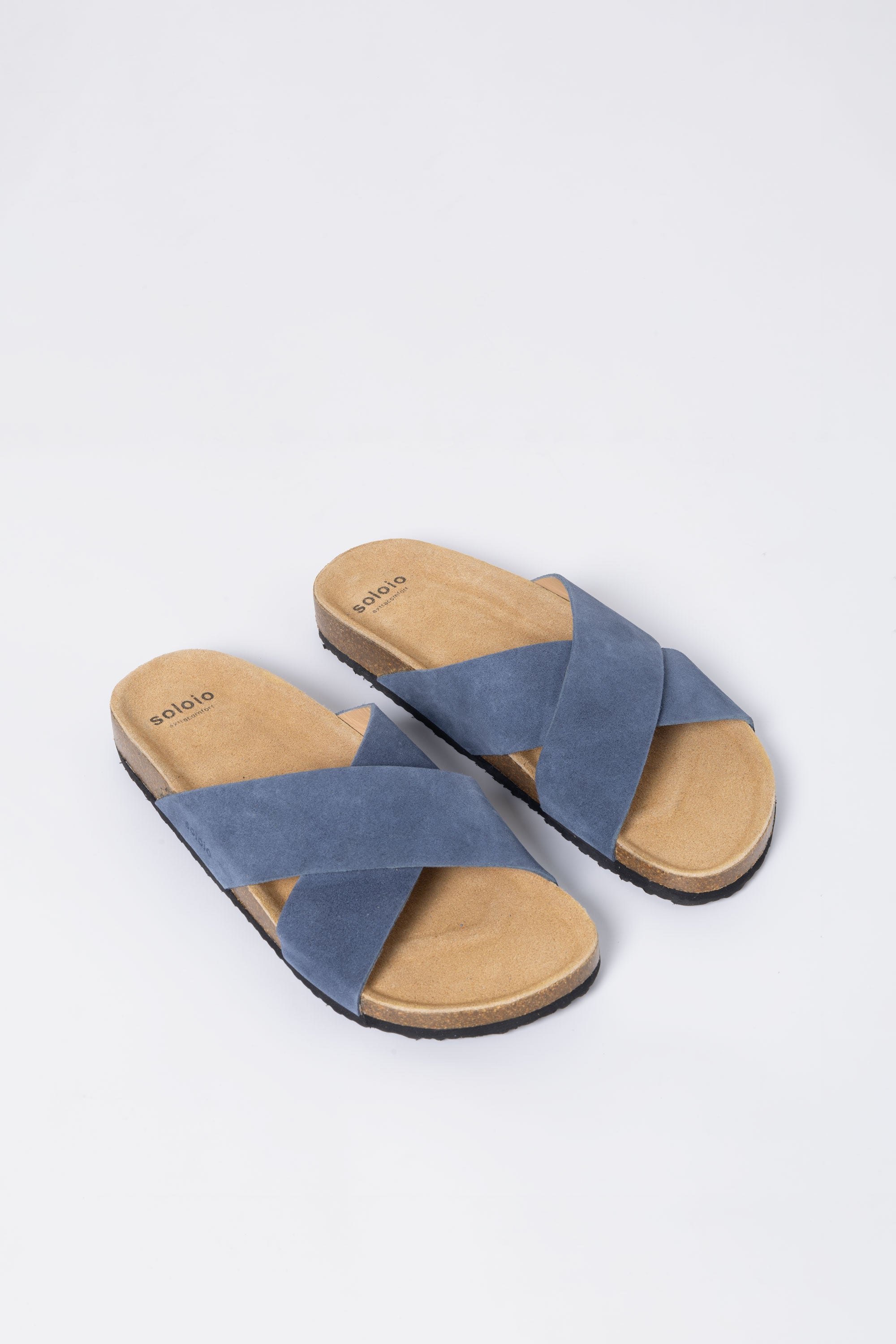 men’s crossed iris sandal