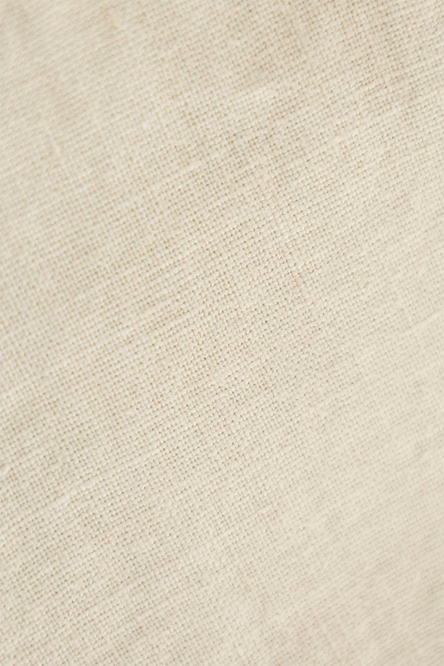 pantalón básico de lino para hombre beige
