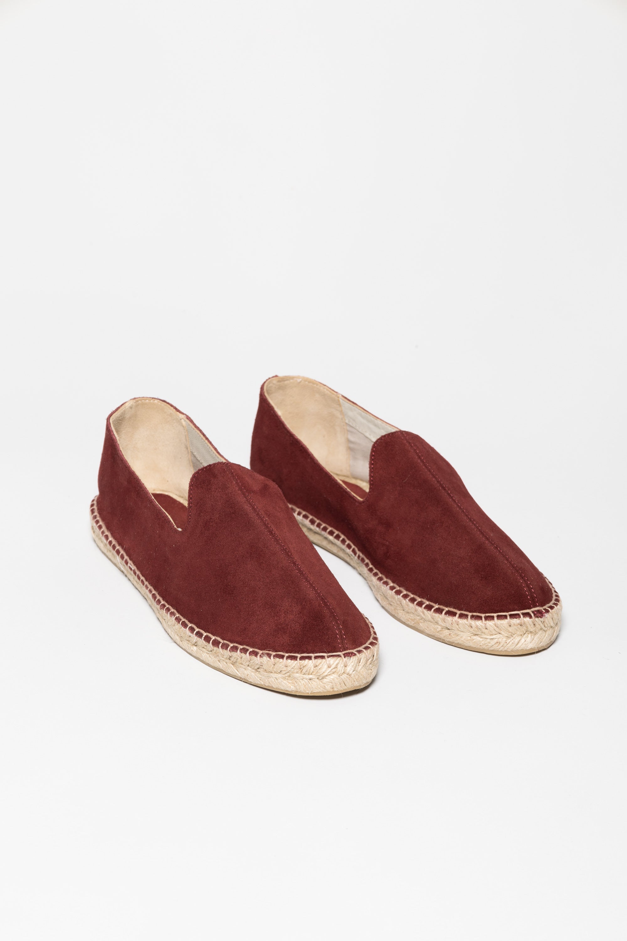 alpargata de cuero bordot para hombre
