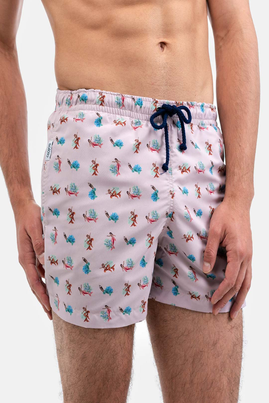 bañador sirenas rosa para hombre