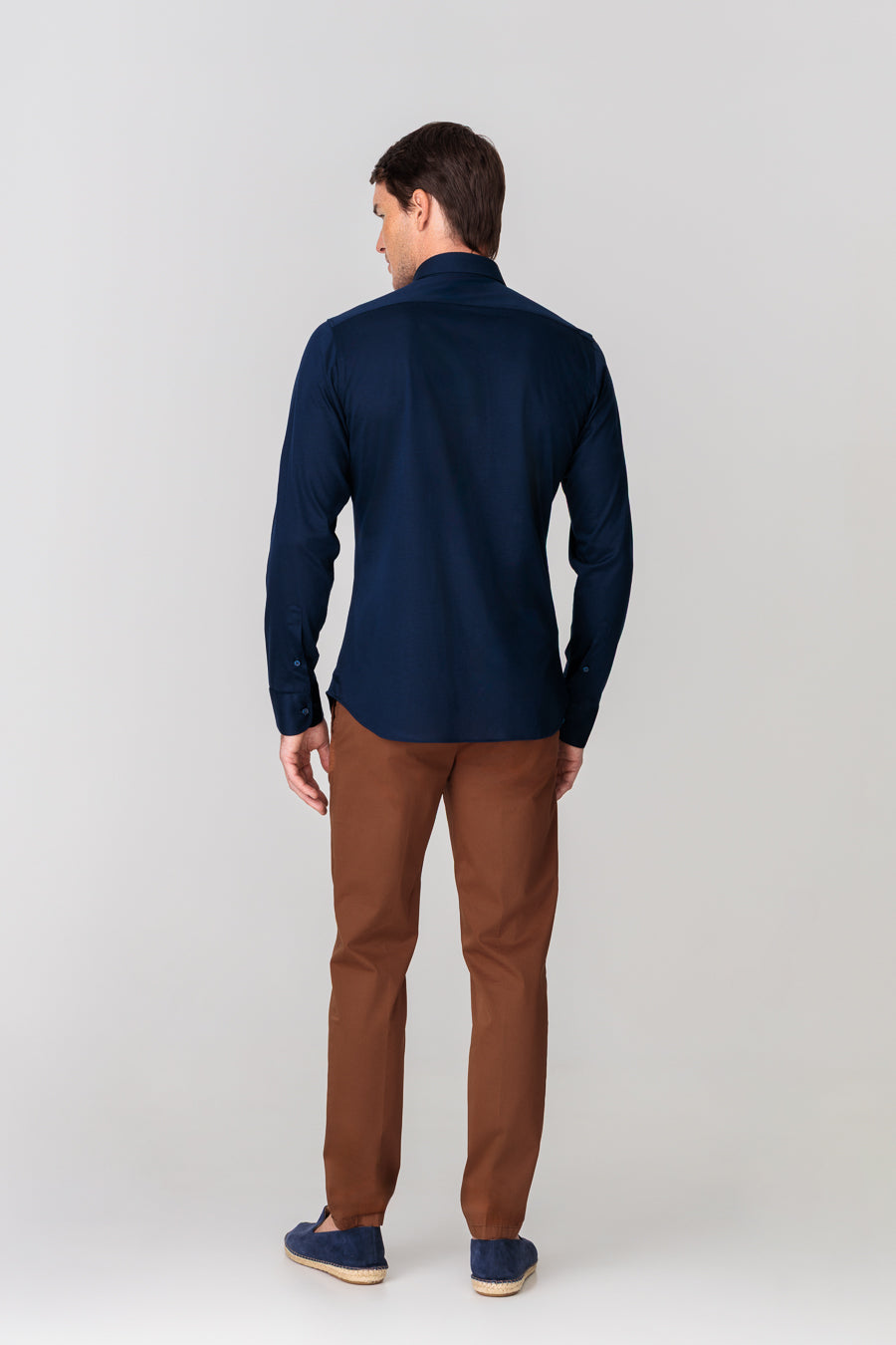 camisa algodón para hombre jersey