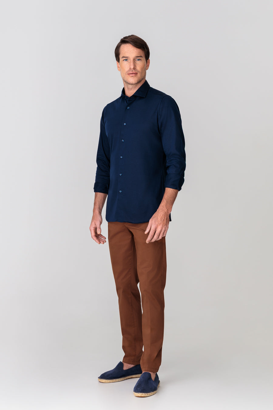 camisa algodón para hombre jersey