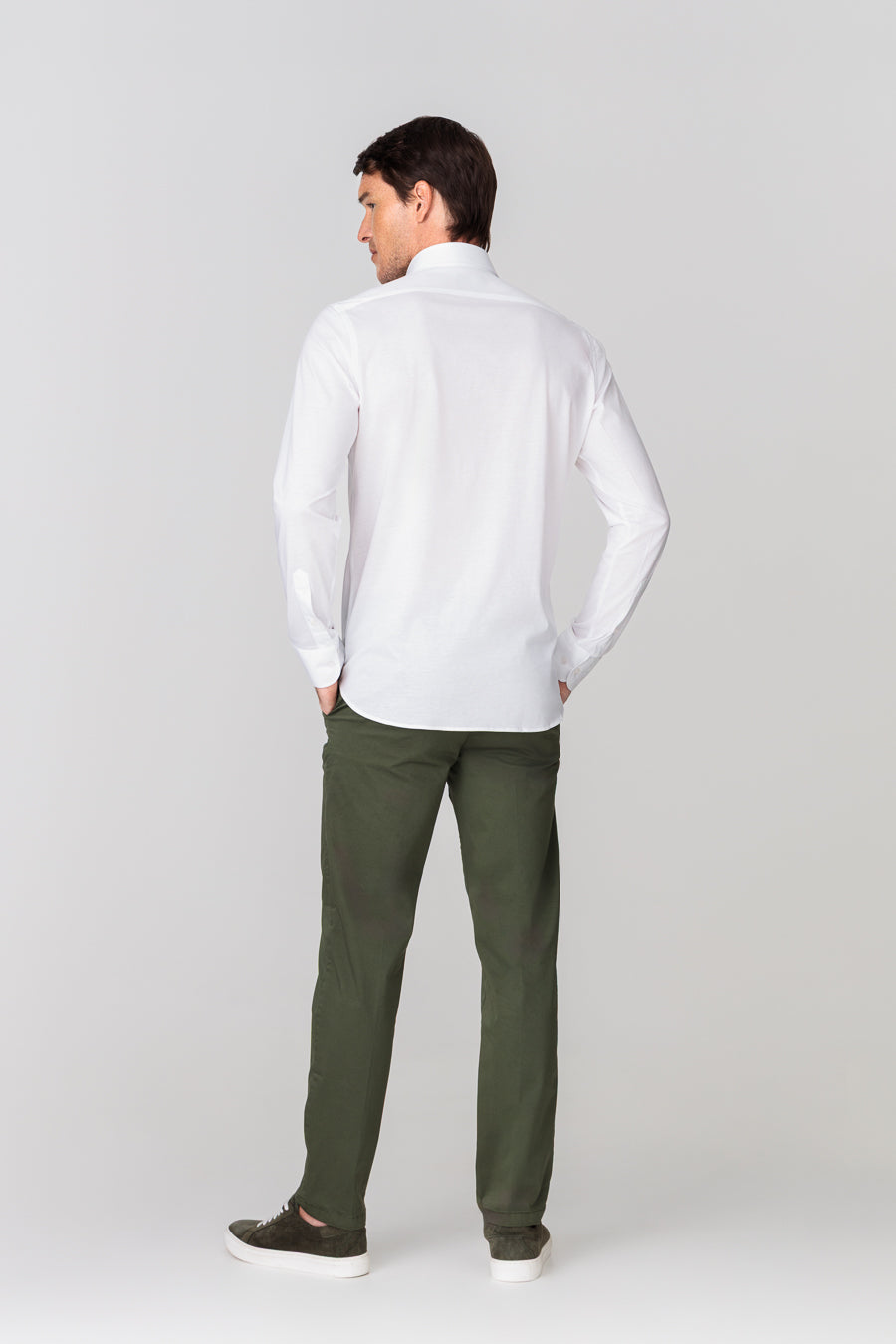 camisa algodón para hombre jersey