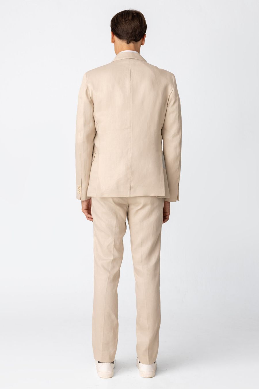 traje vittorio beige para hombre