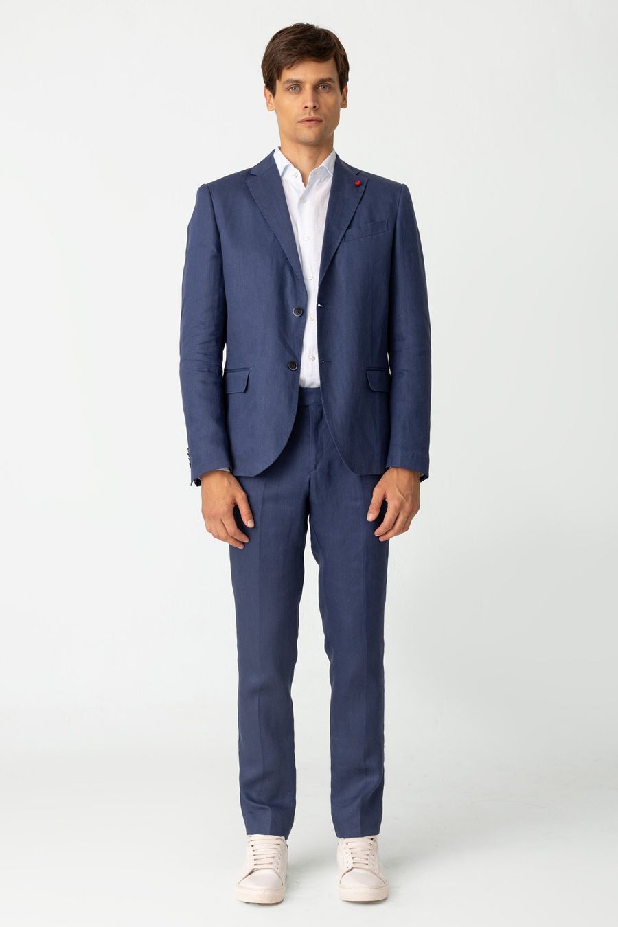traje vittorio azul para hombre