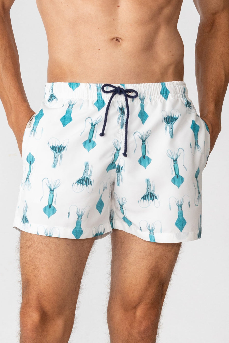 bañador en poliester para hombre egret