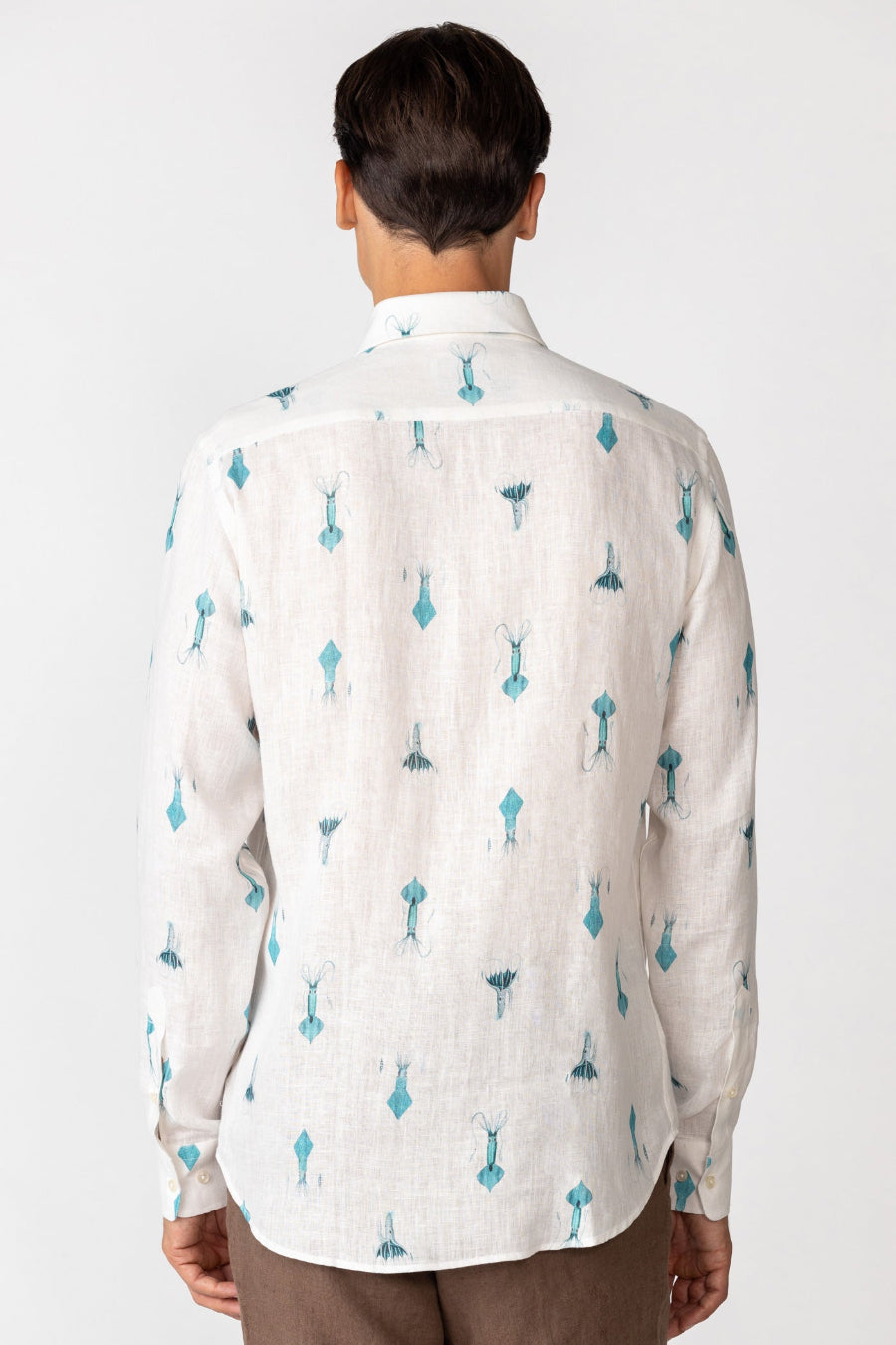 camisa lino para hombre verne