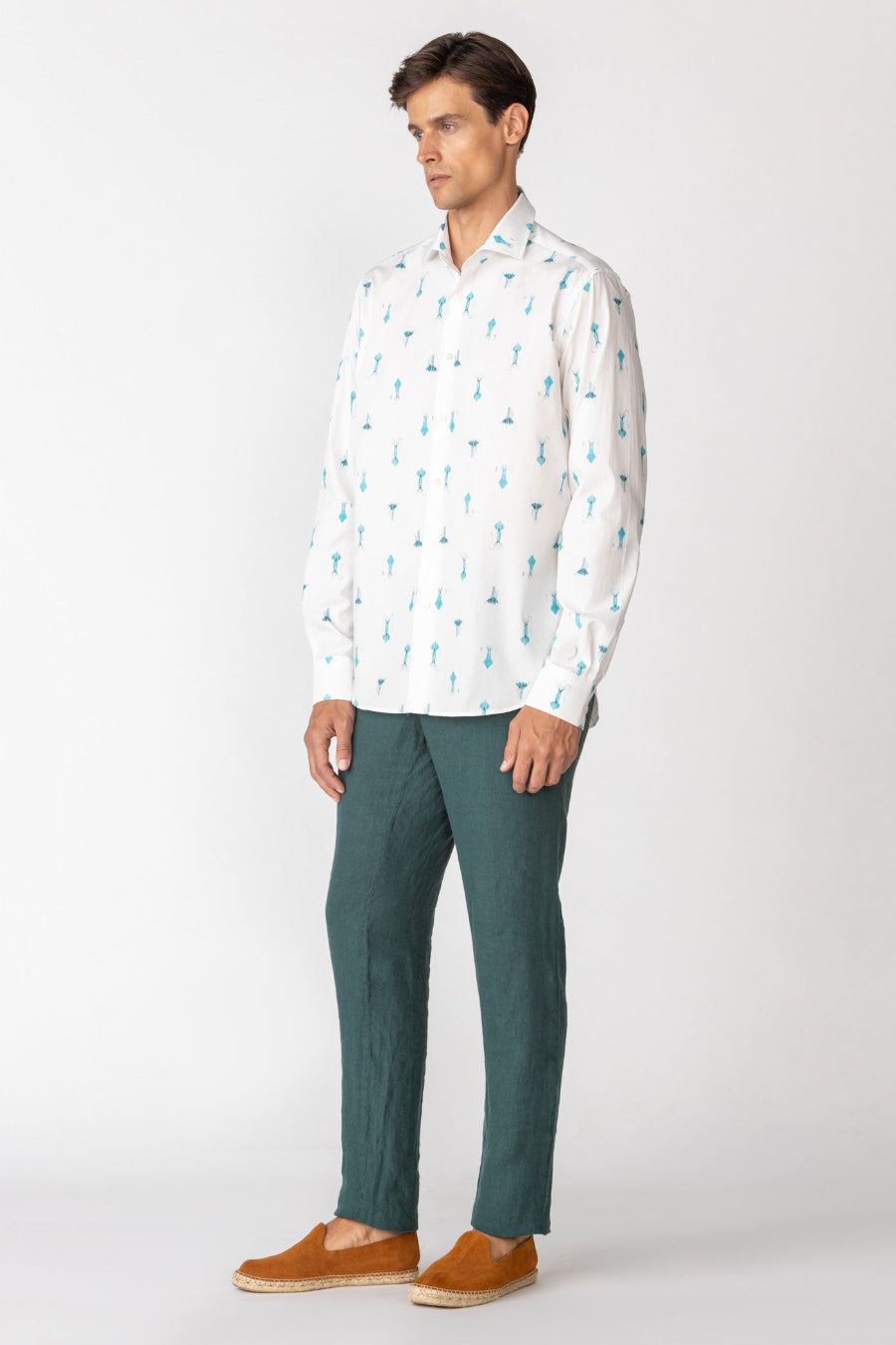 camisa algodón para hombre epiro