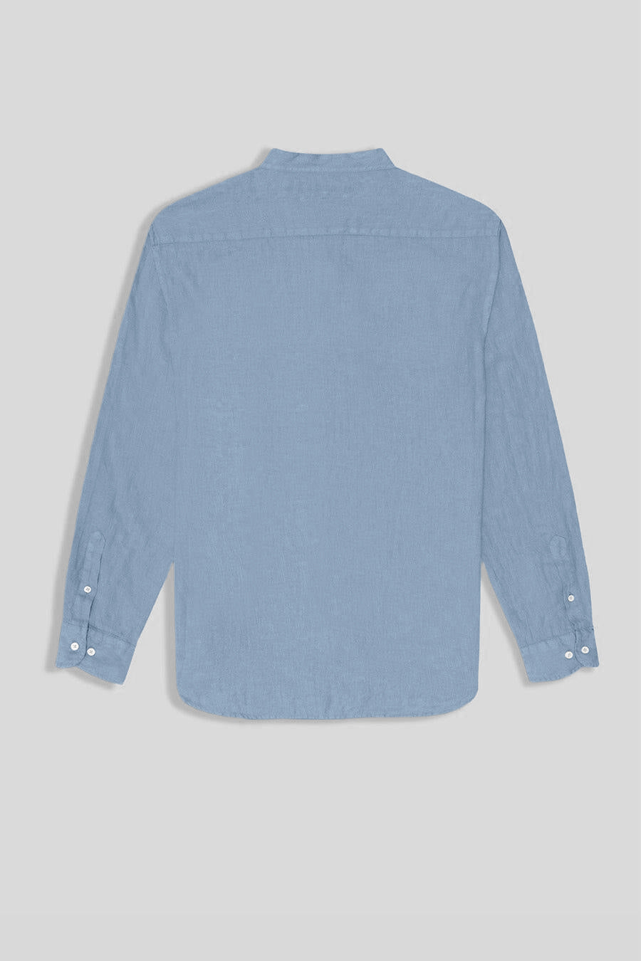Men's linen shirt mao skyway