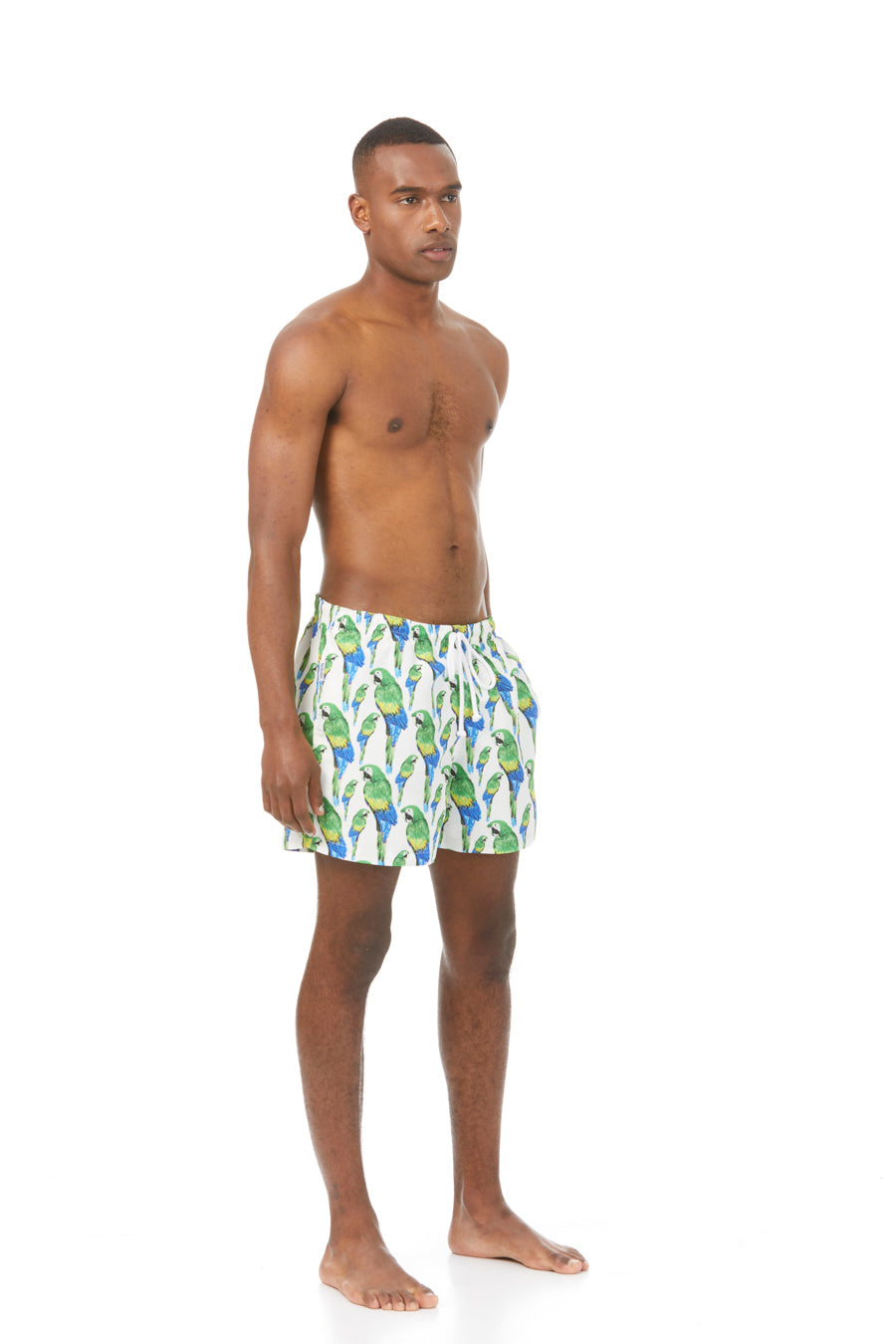bañador papagayo verde para hombre