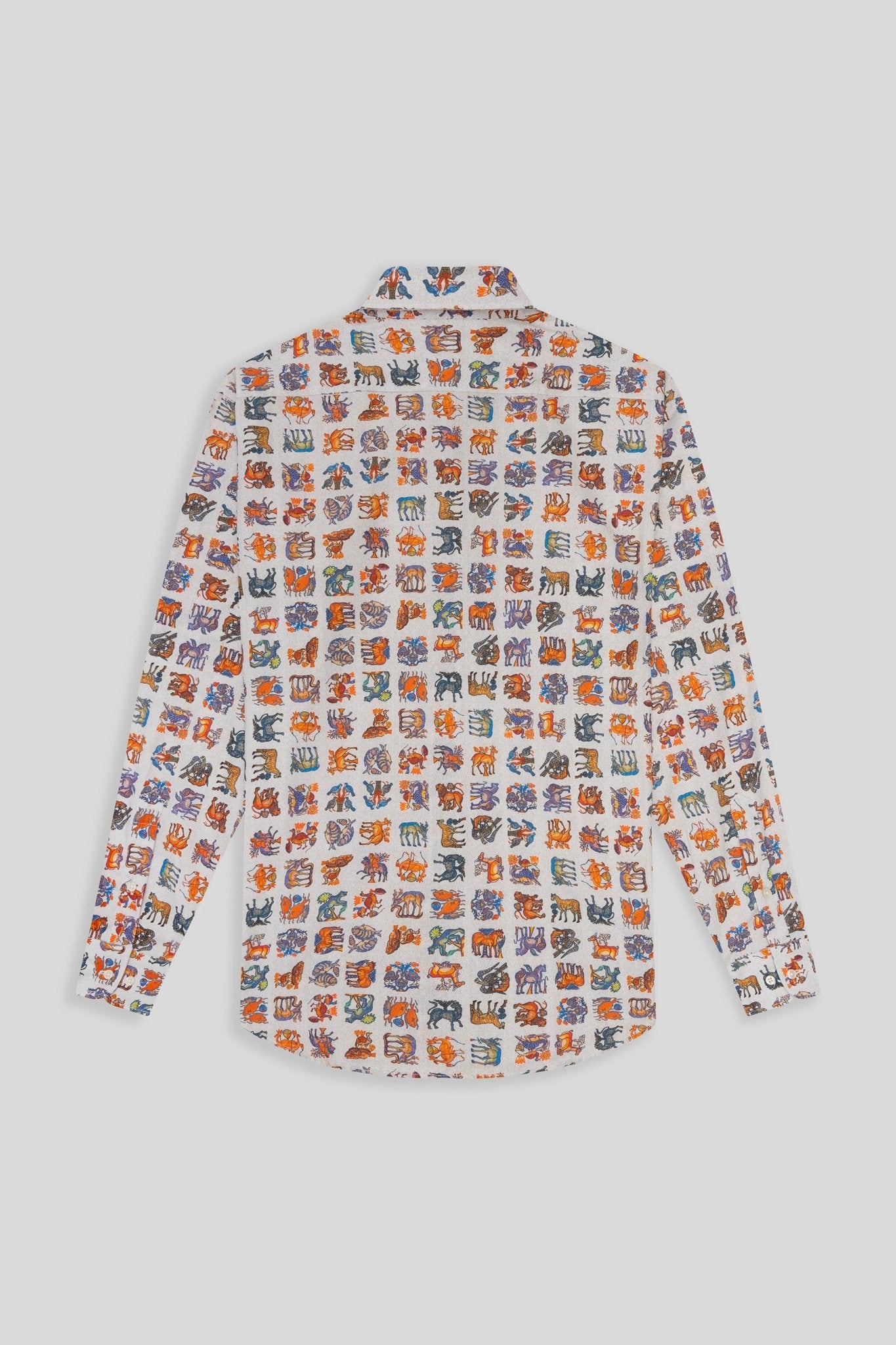 byzantium cotton shirt white - soloio