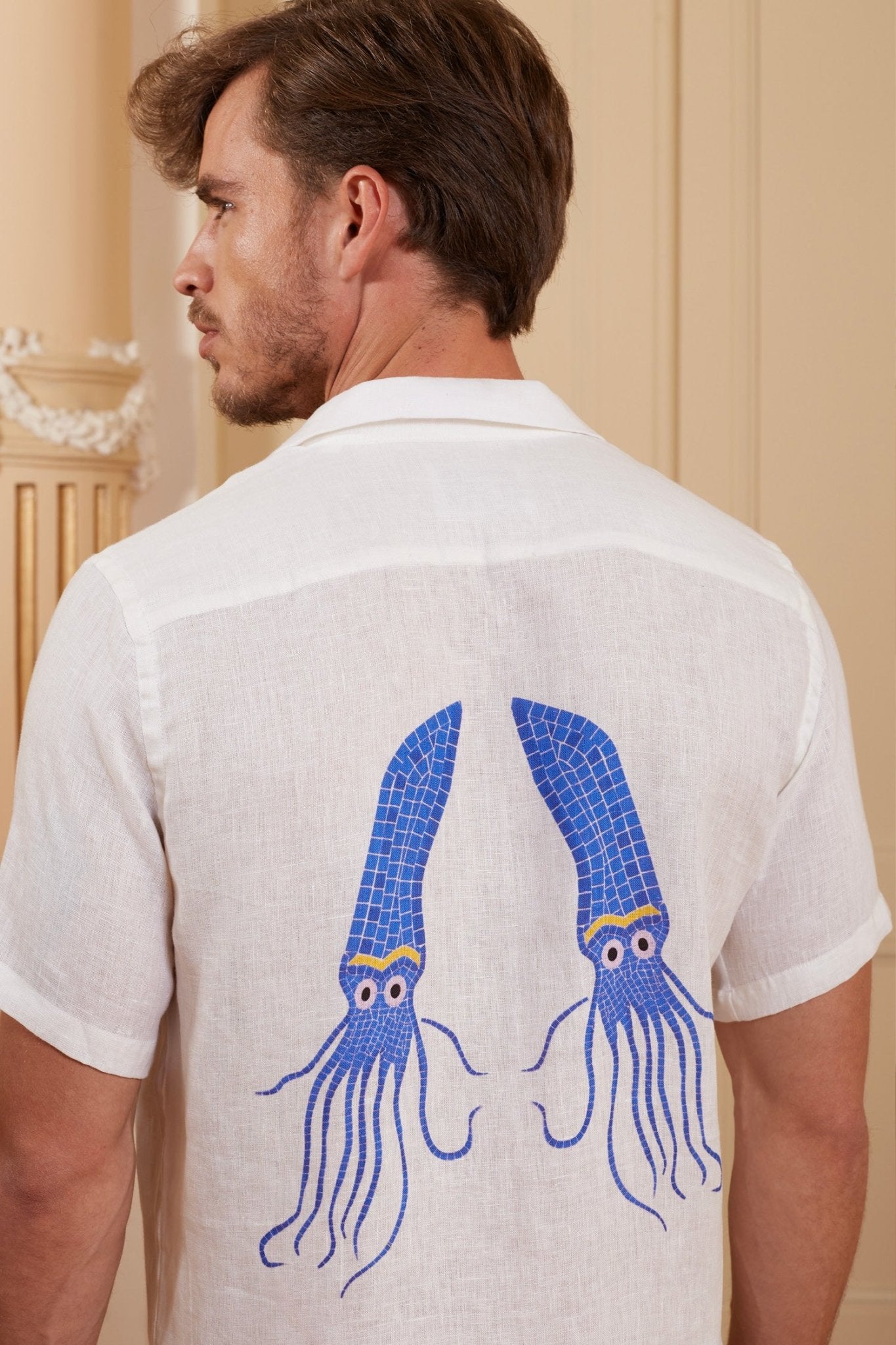 petra linen shirt mc - soloio