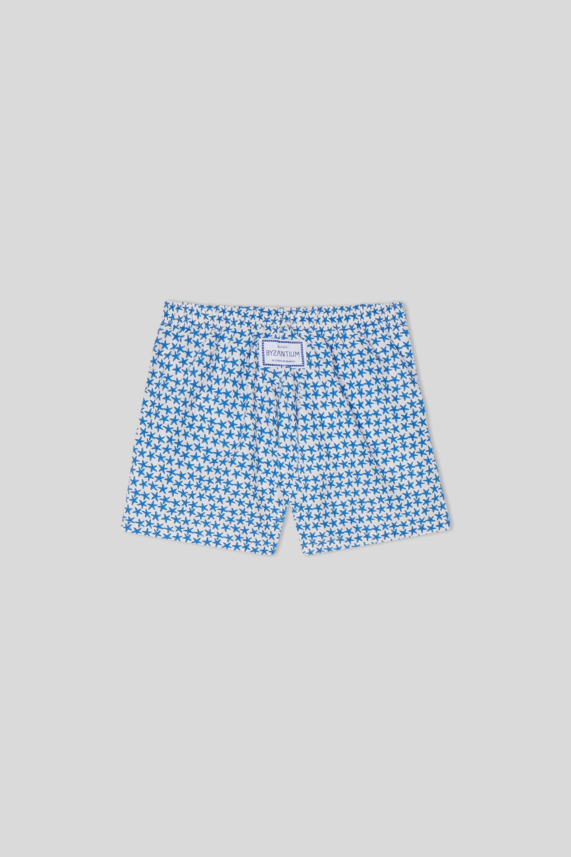 estelle swim trunk white