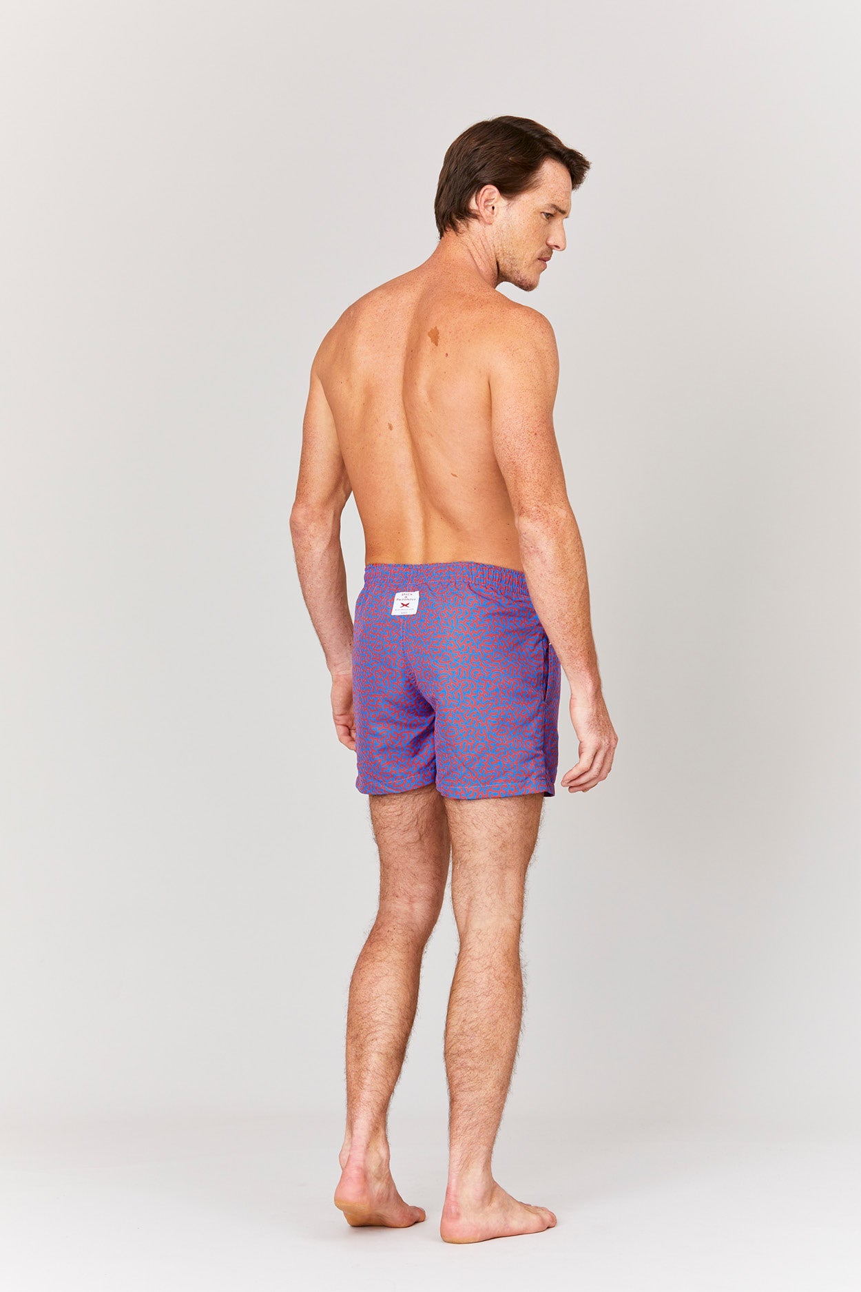frog skin swimsuit red - soloio