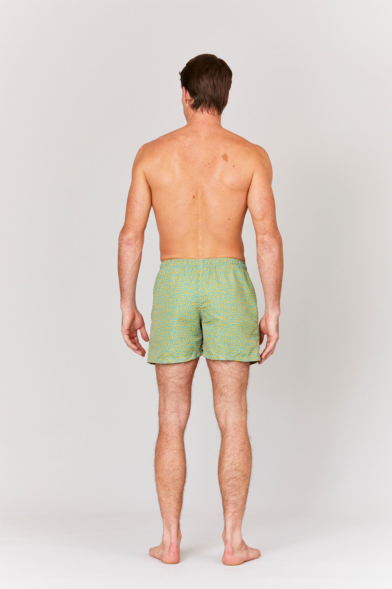 frog skin swimsuit yellow - soloio