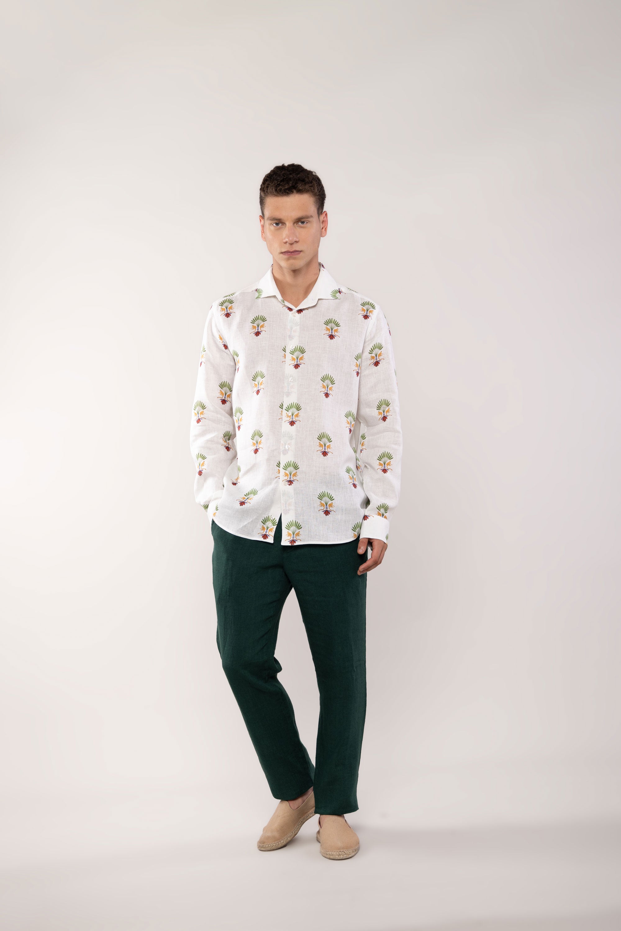 men’s linen shirt maymun
