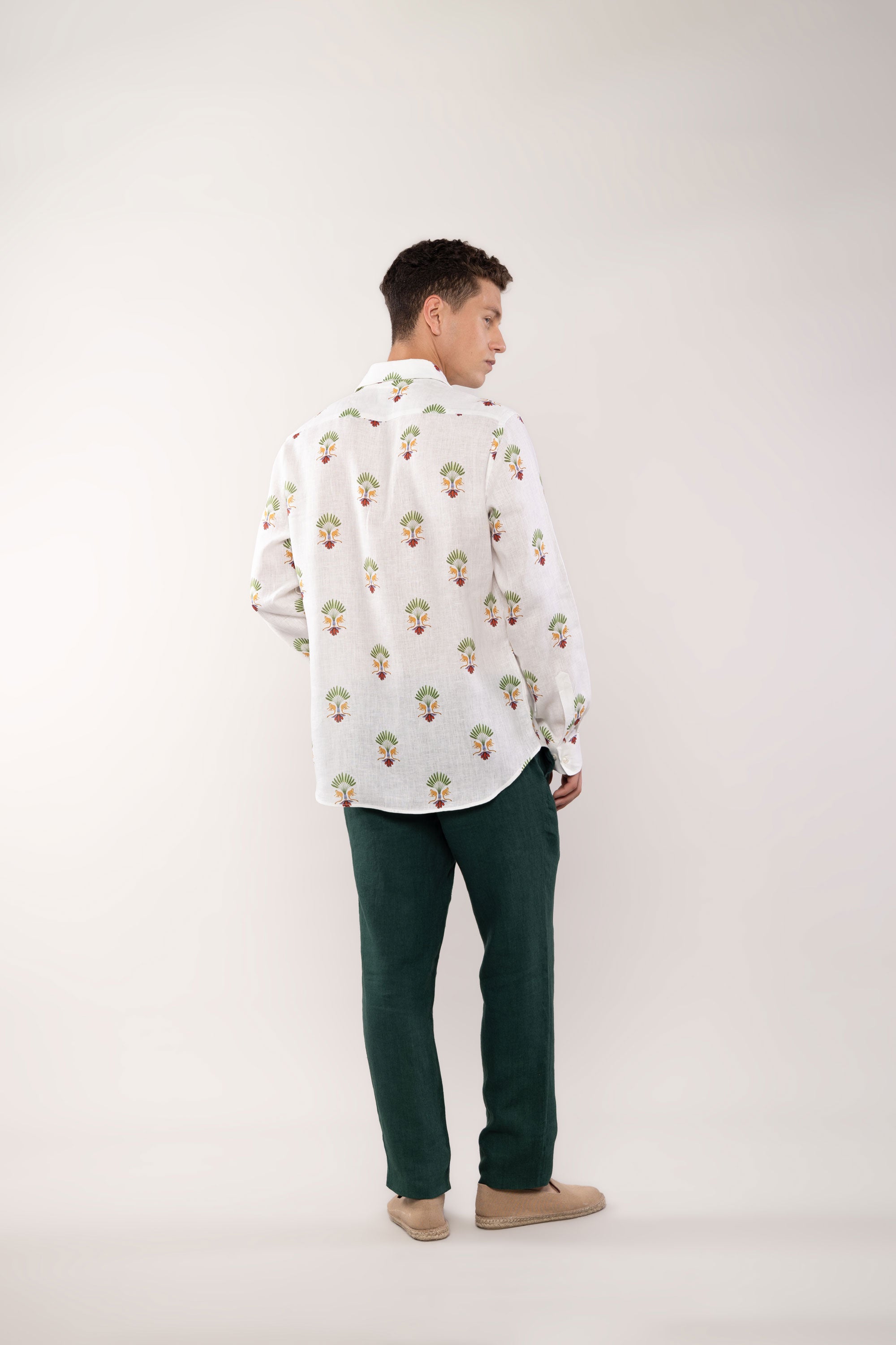 men’s linen shirt maymun