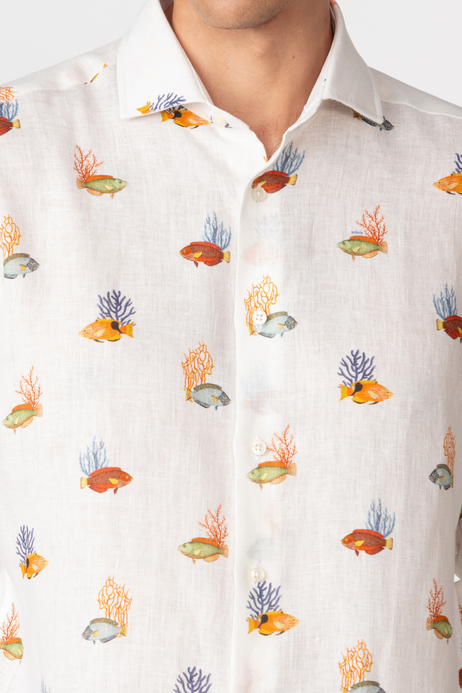 men’s linen shirt white grampus5