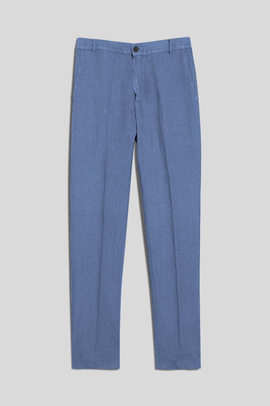pantalón de lino jeans básico para hombre