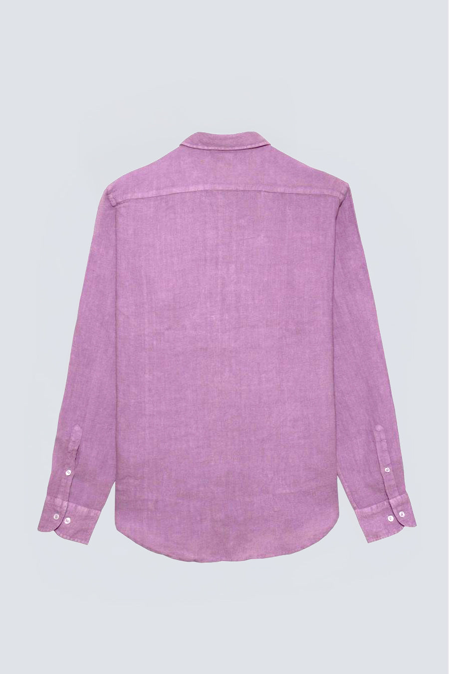 men’s linen shirt grape basic
