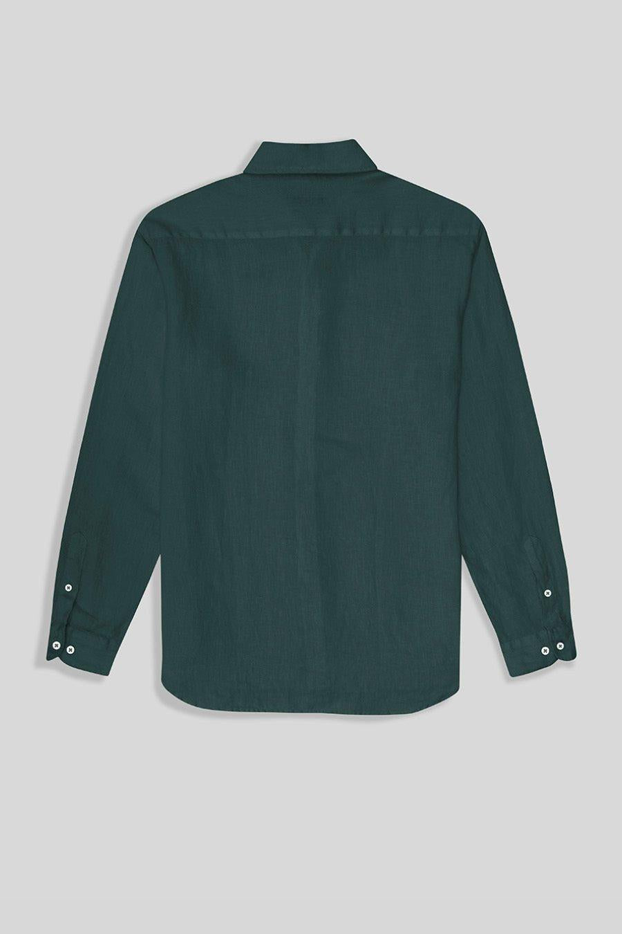 basic linen shirt rosin - soloio
