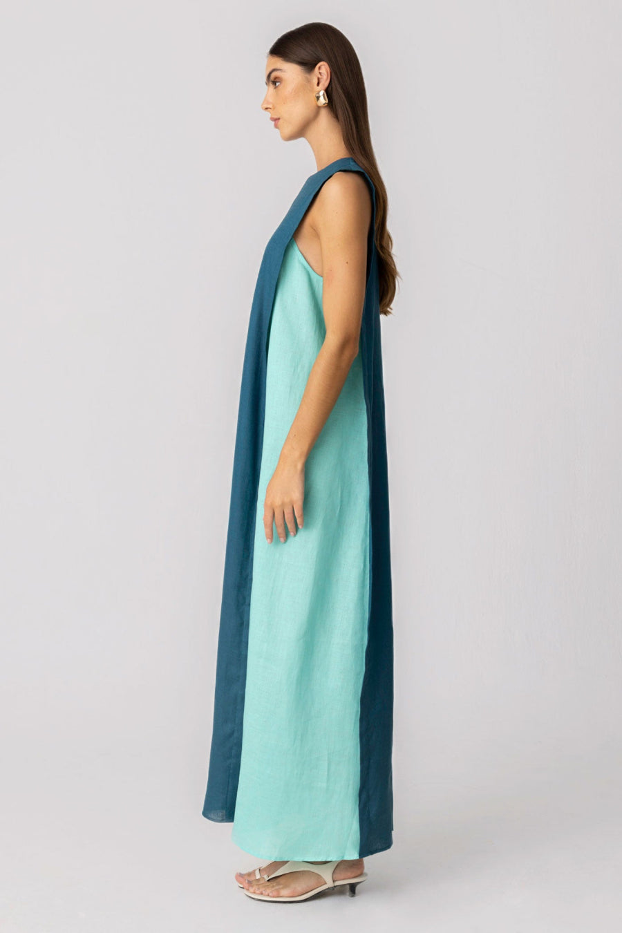 Women's linen dress malaga