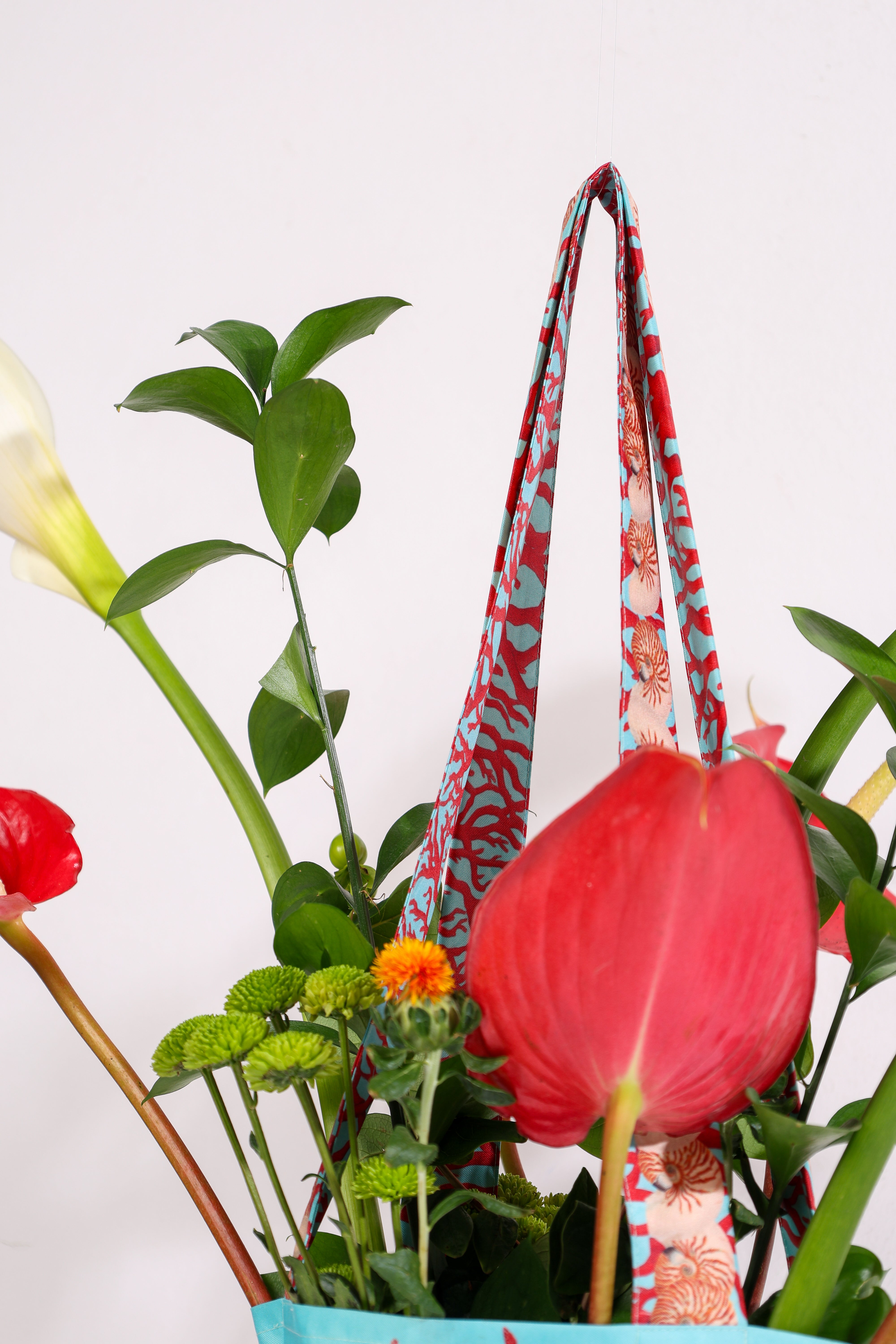 flower tote bag