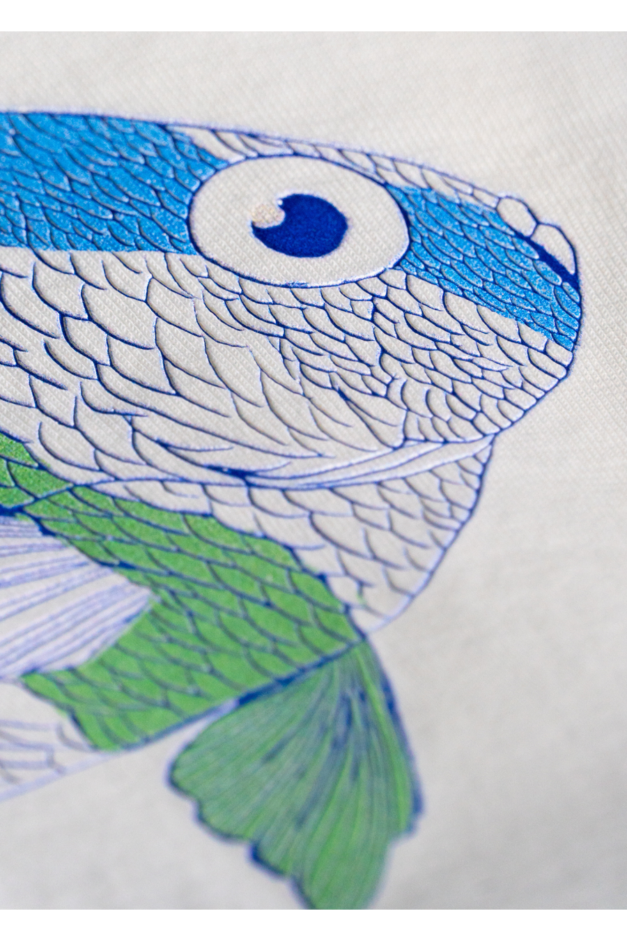 men’s cotton t-shirt white leviatan