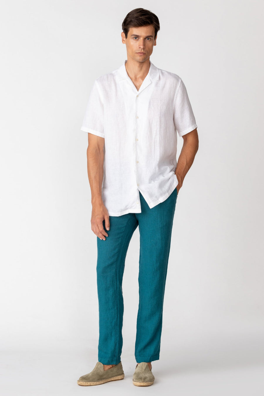 camisa lino para hombre epiro