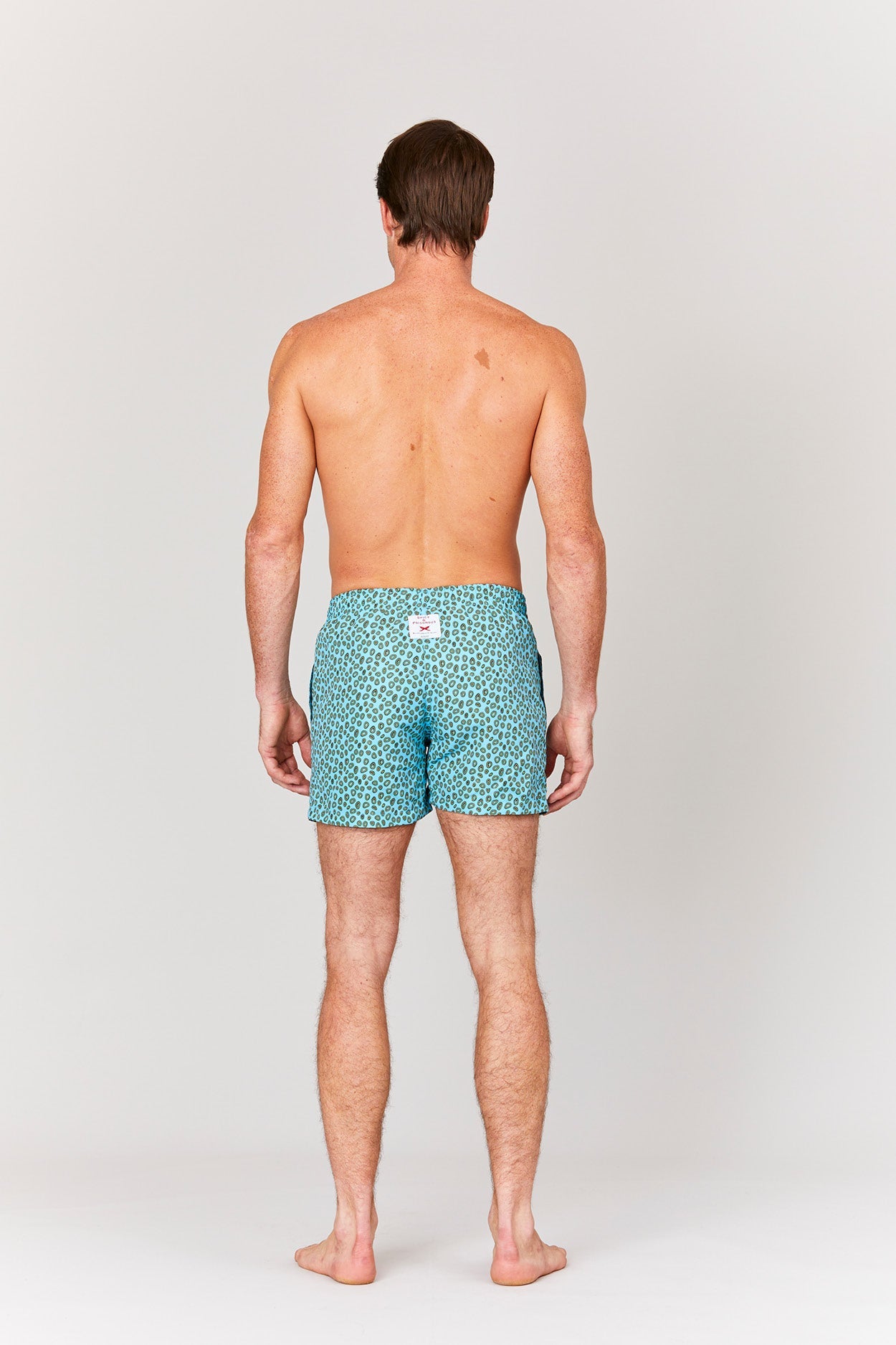 octopus skin swimsuit sky blue - soloio