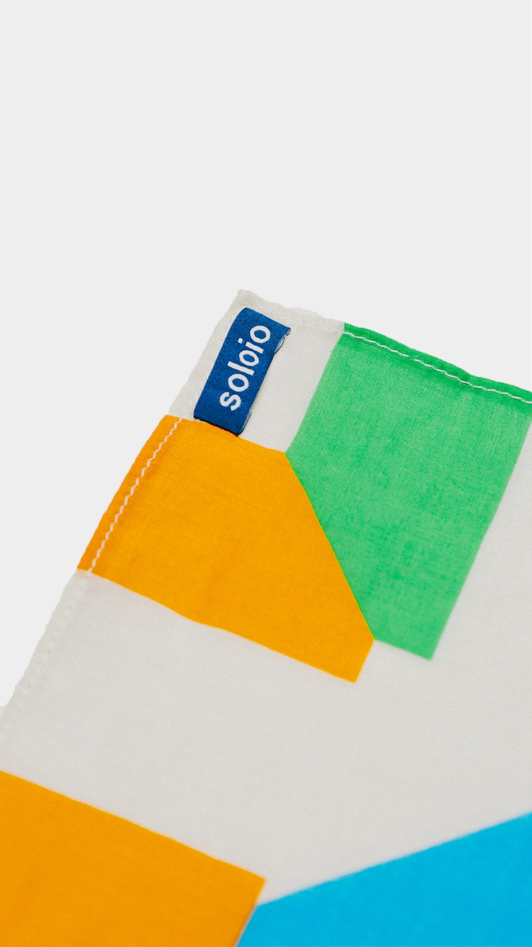 Pañuelo cuadrado de algodón y seda "Cool Mom"