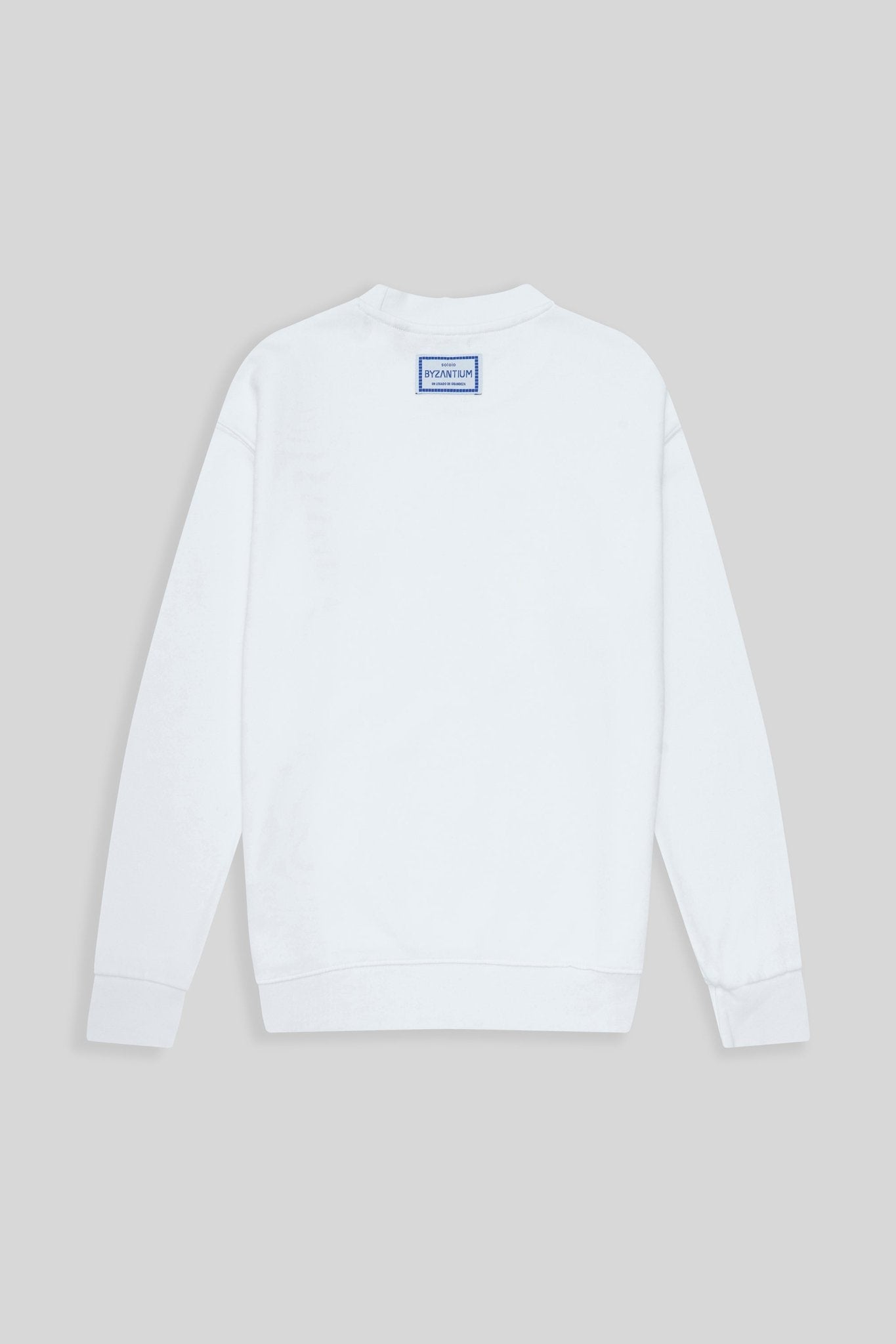 petra sweatshirt white - soloio