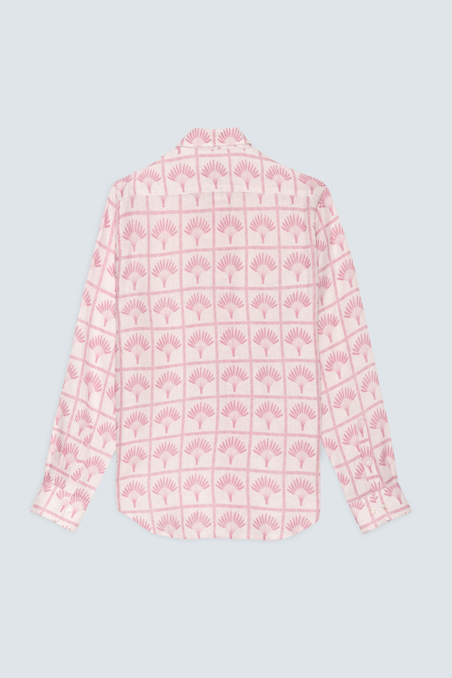 palmar linen shirt pink