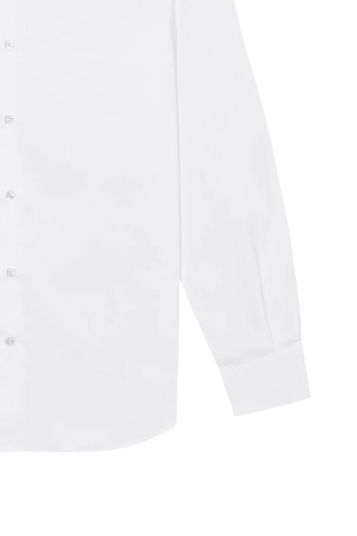 rx slim white shirt - soloio