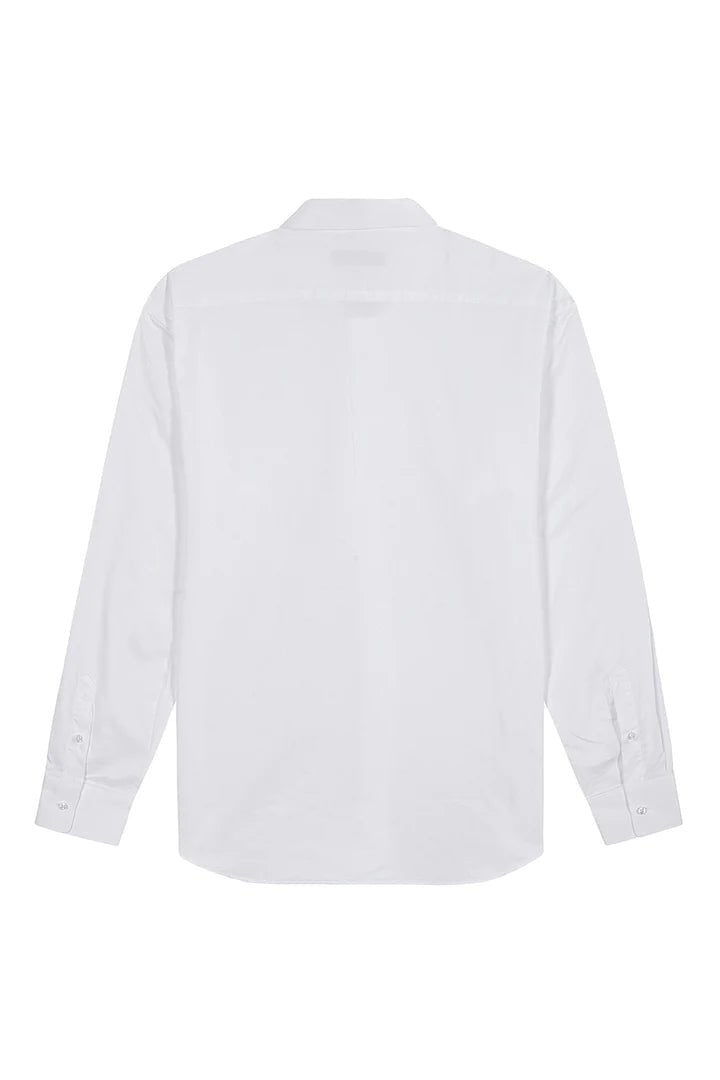 rx slim white shirt - soloio