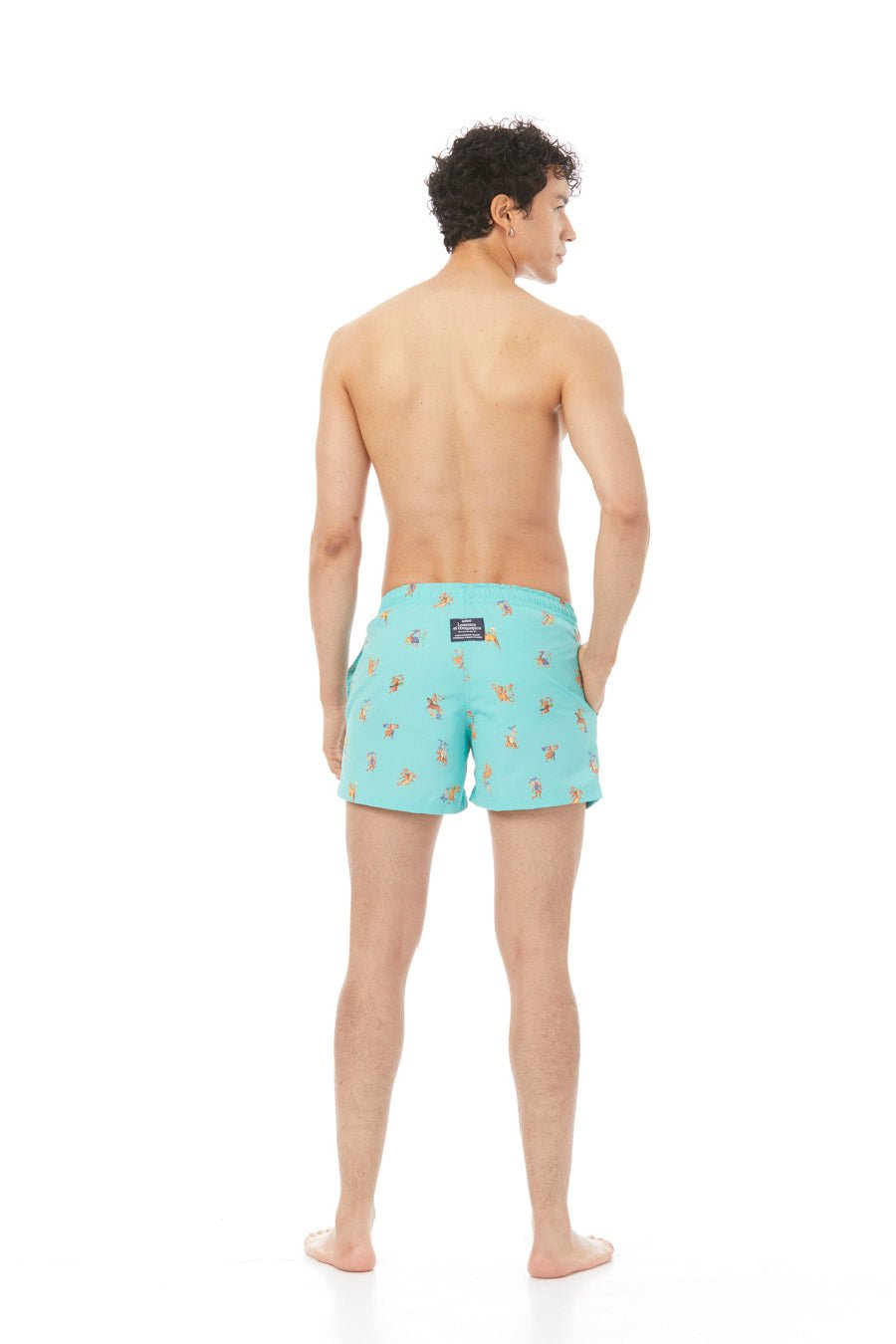 separate lorenzo swimsuit turquoise - soloio