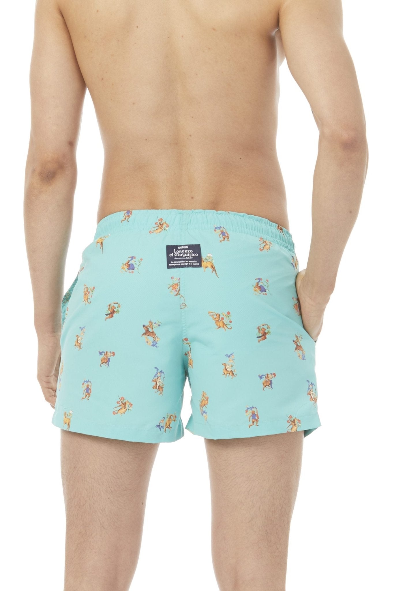 separate lorenzo swimsuit turquoise - soloio