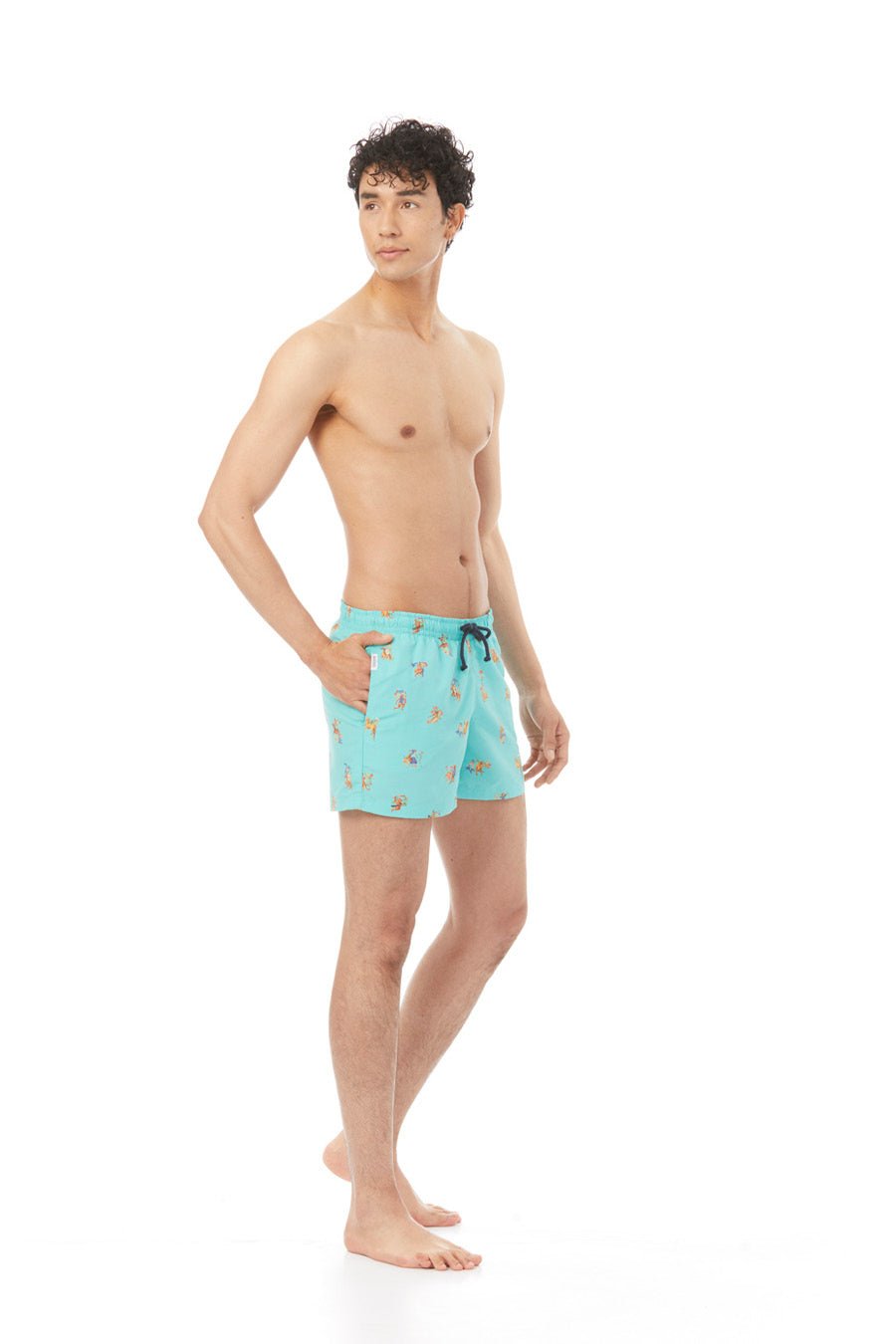 separate lorenzo swimsuit turquoise - soloio