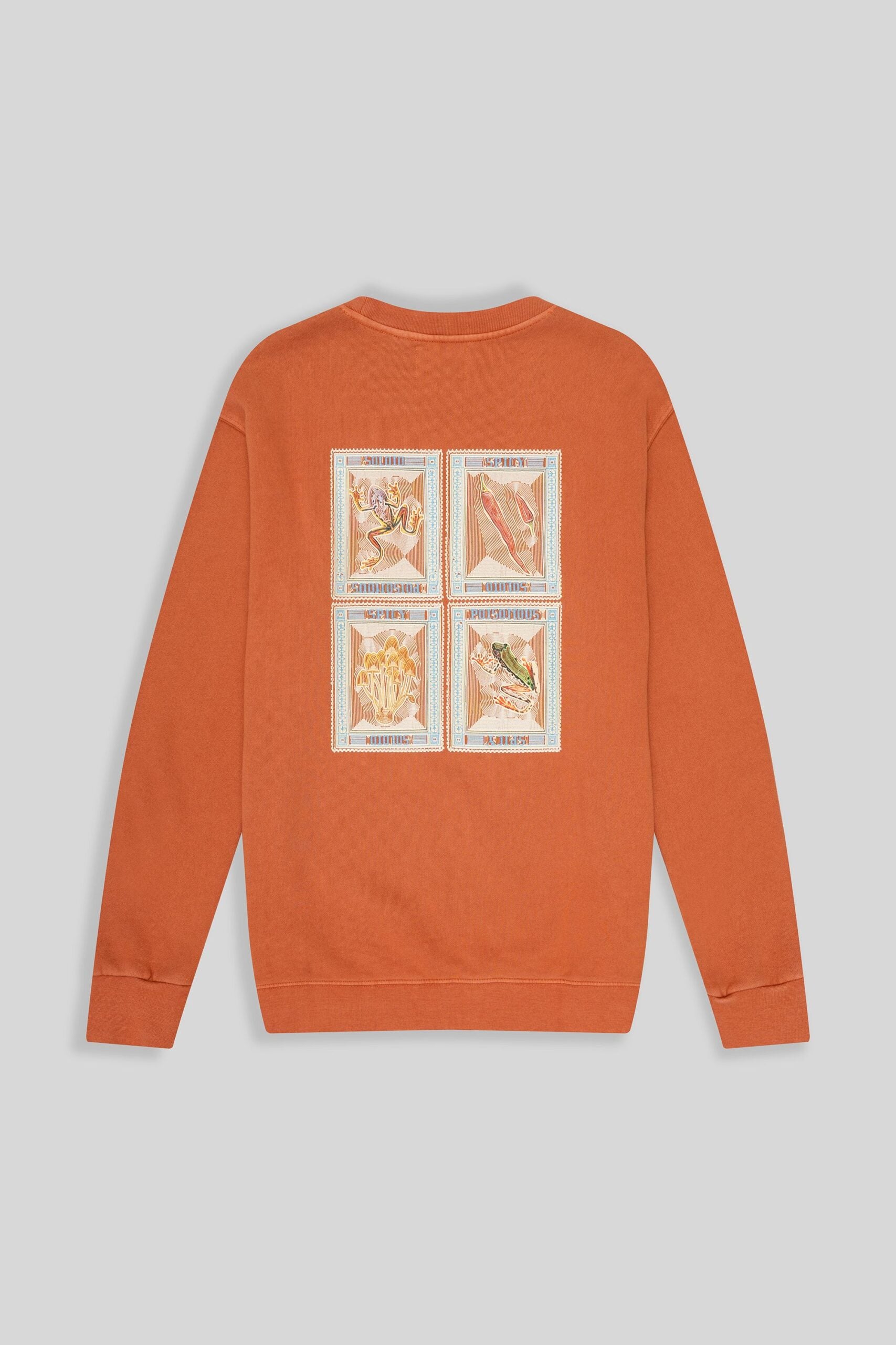 orange four seals sweatshirt - soloio
