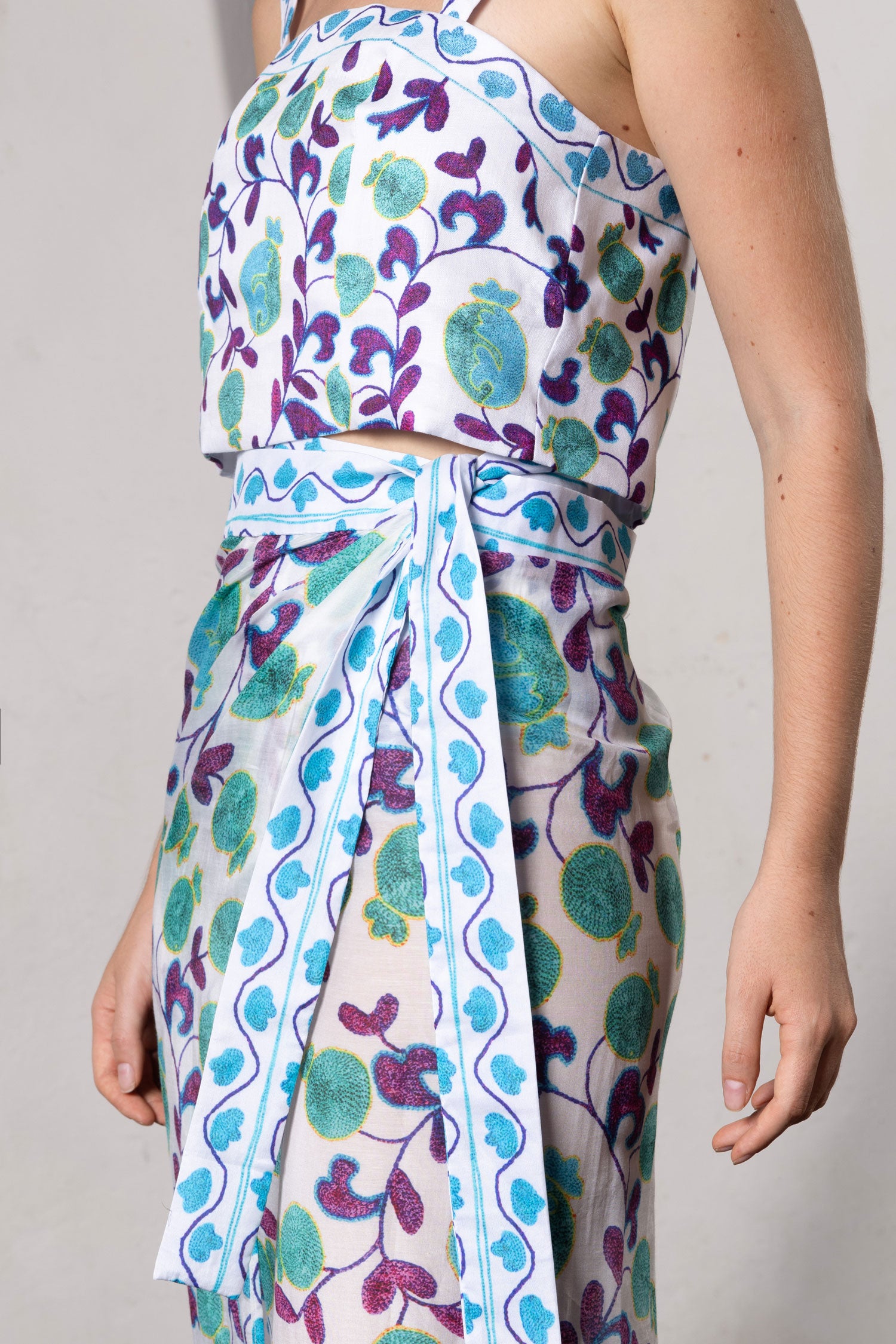 pareo suzani green