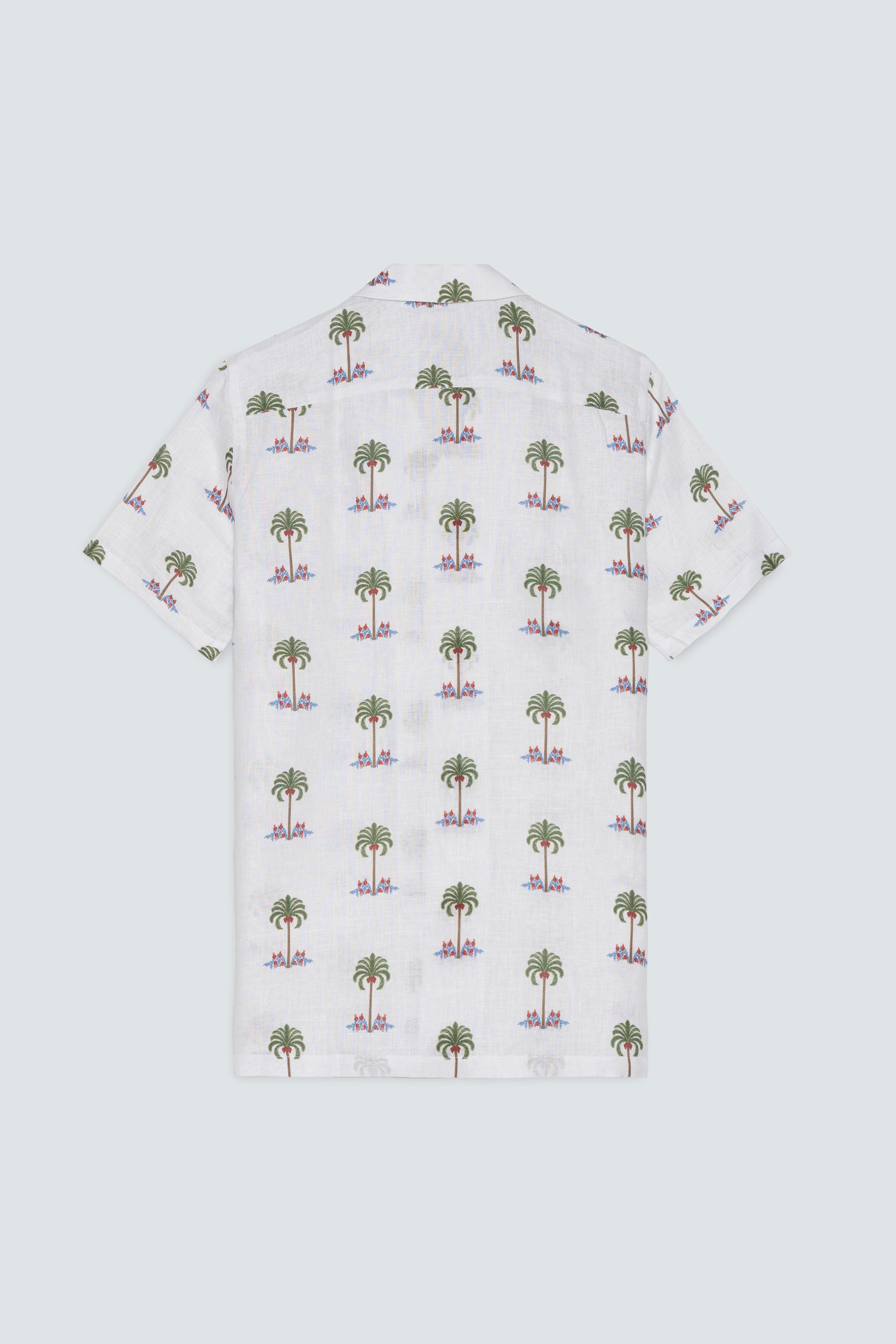men’s linen shirt white gioventu