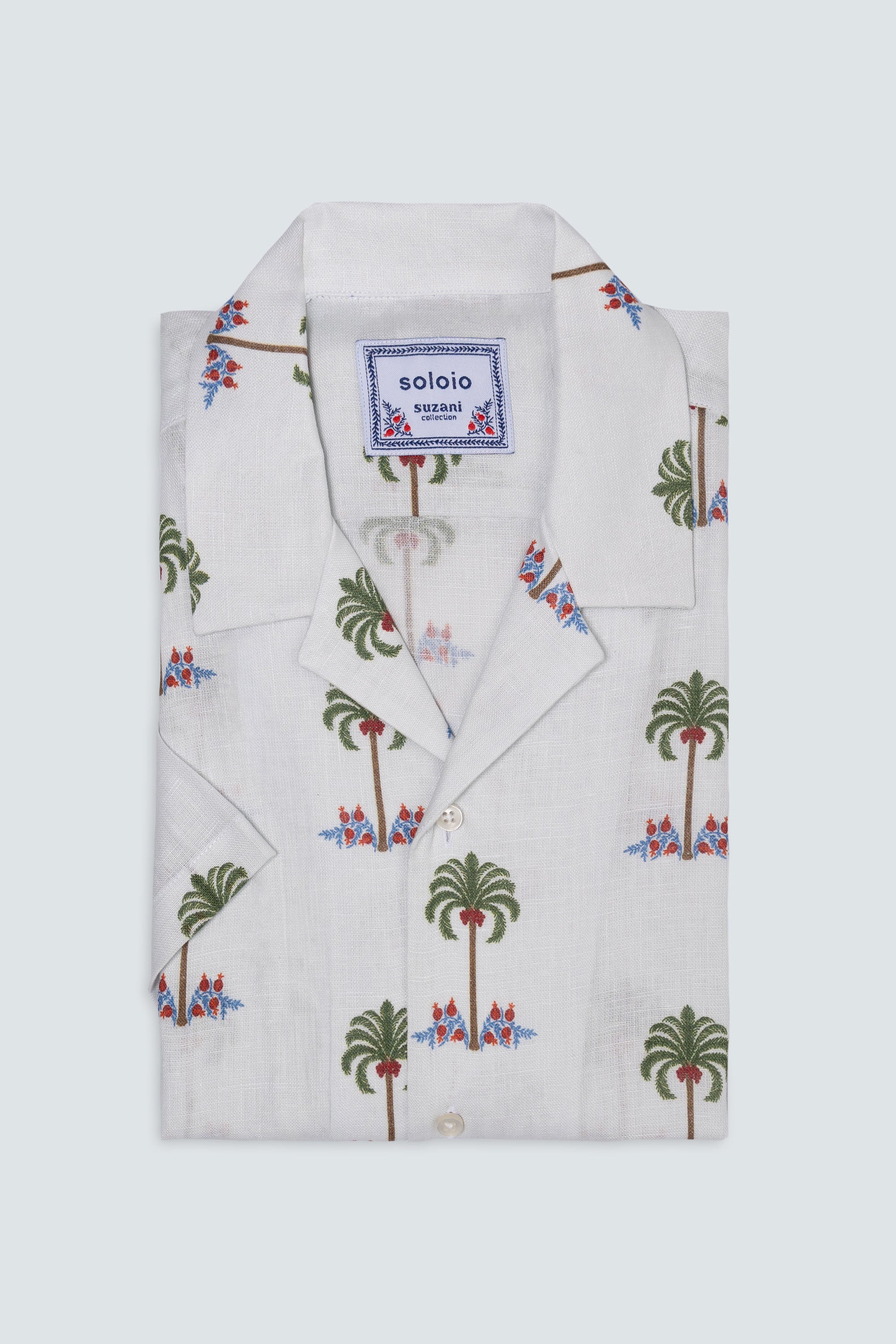 men’s linen shirt white gioventu