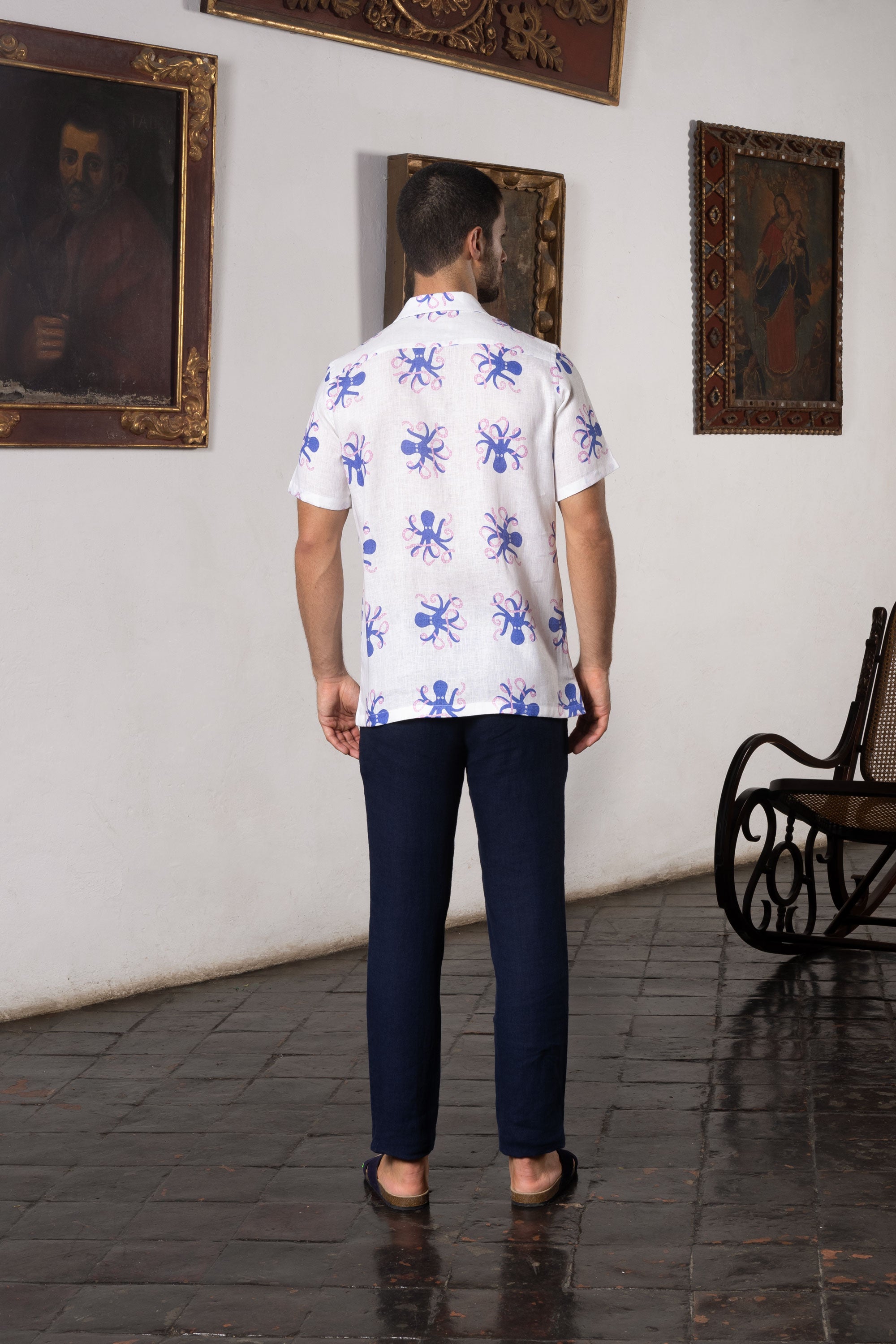 camisa grandezza blanca